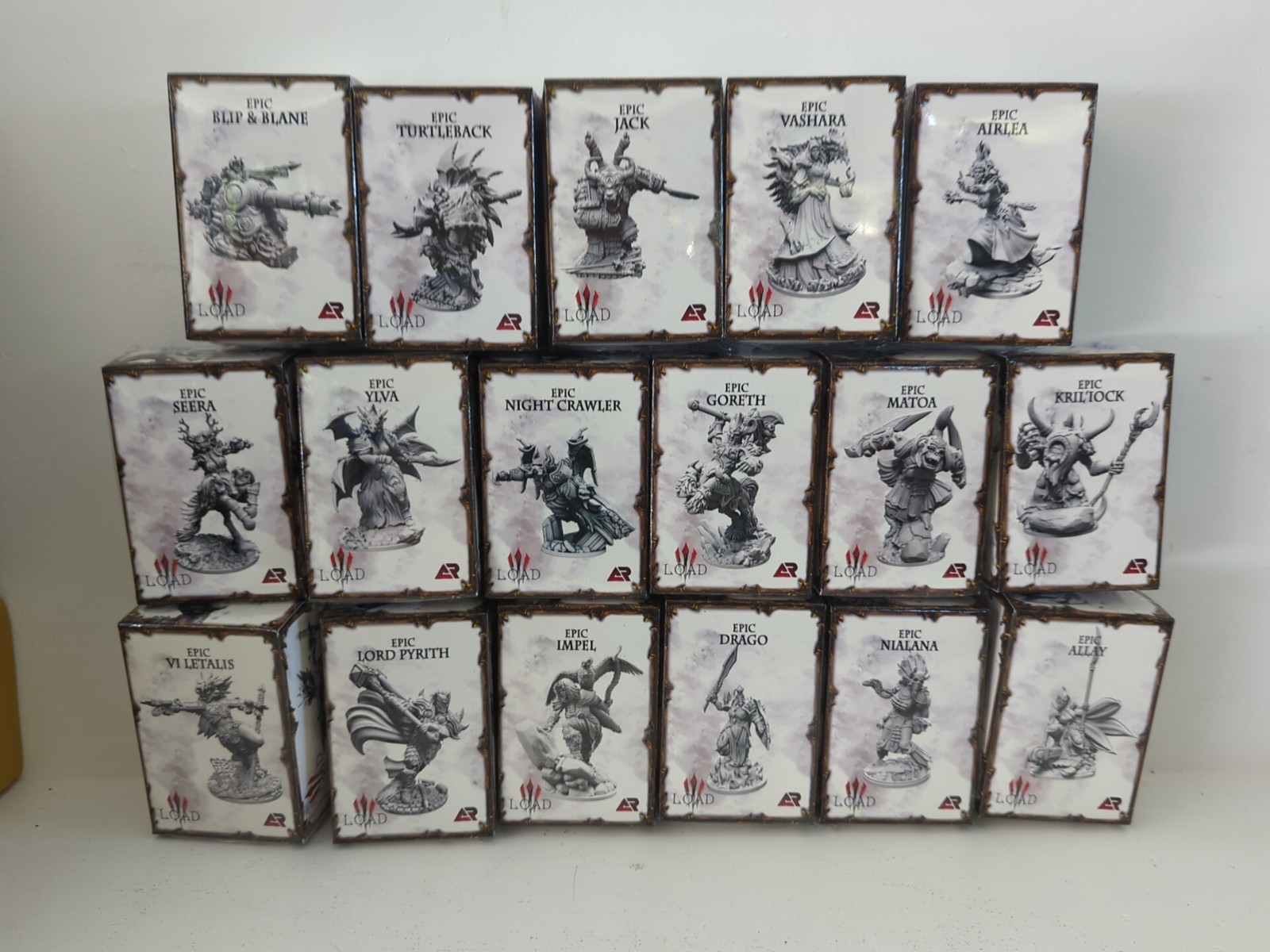 Lot Of 17 Archon Studio Board Games LOAD (Kickstarter Exclusive) SW (New) M31