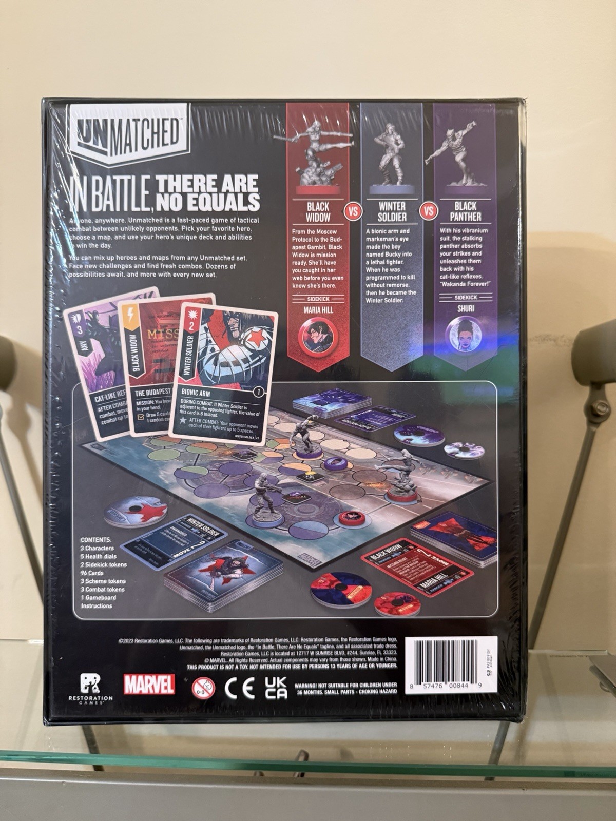 Marvel Unmatched: For King and Country Board Game Complete 2-3 Players 14+
