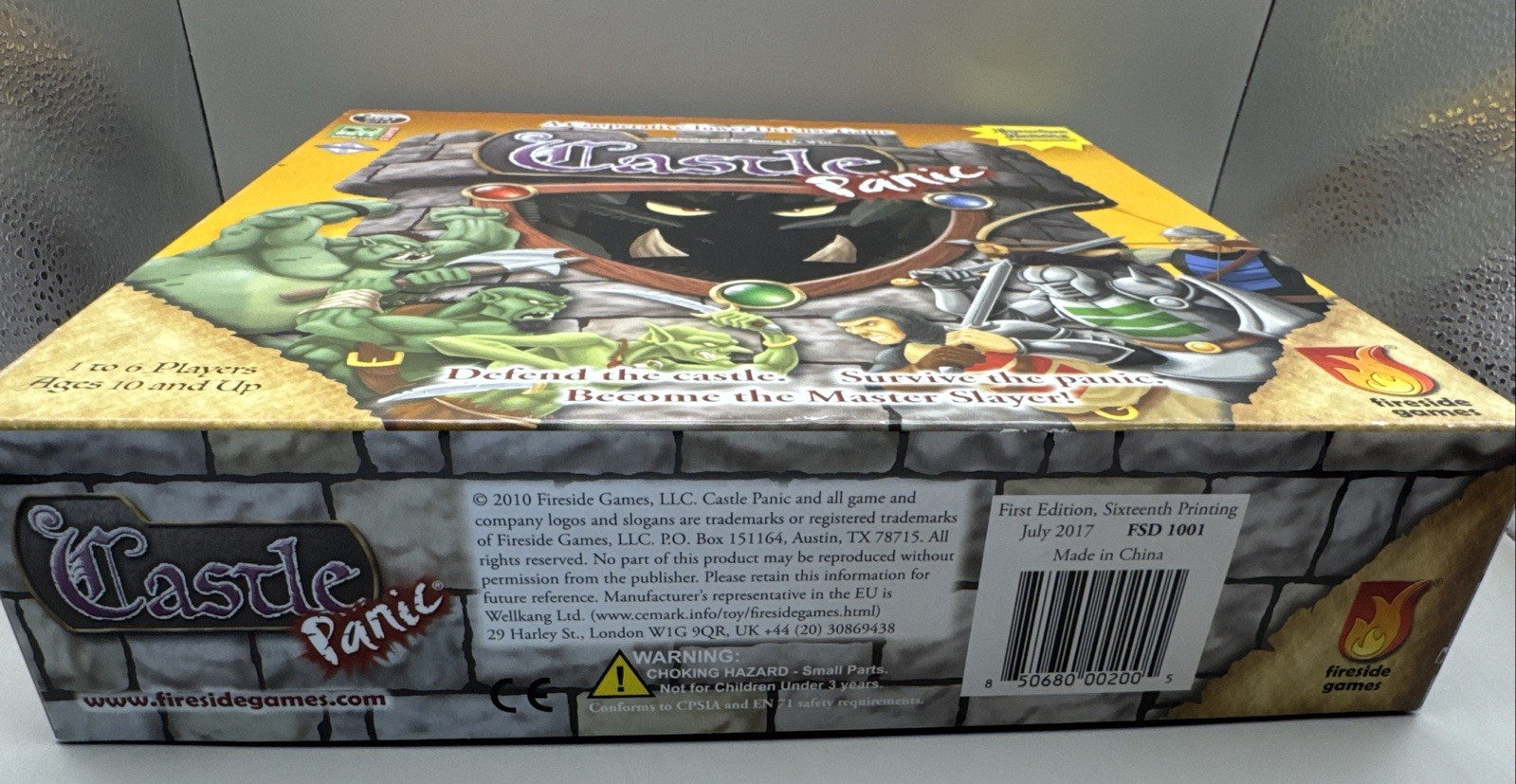 Castle Panic Board Game Fireside Games First Edition 2017 – Great Condition