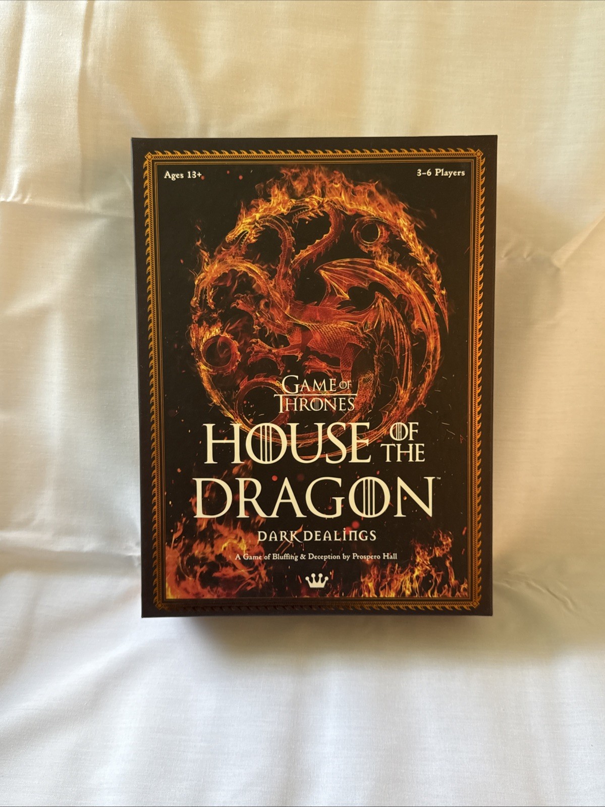 Game Of Thrones House Of Dragon Dark Dealings Board Game Funko Games