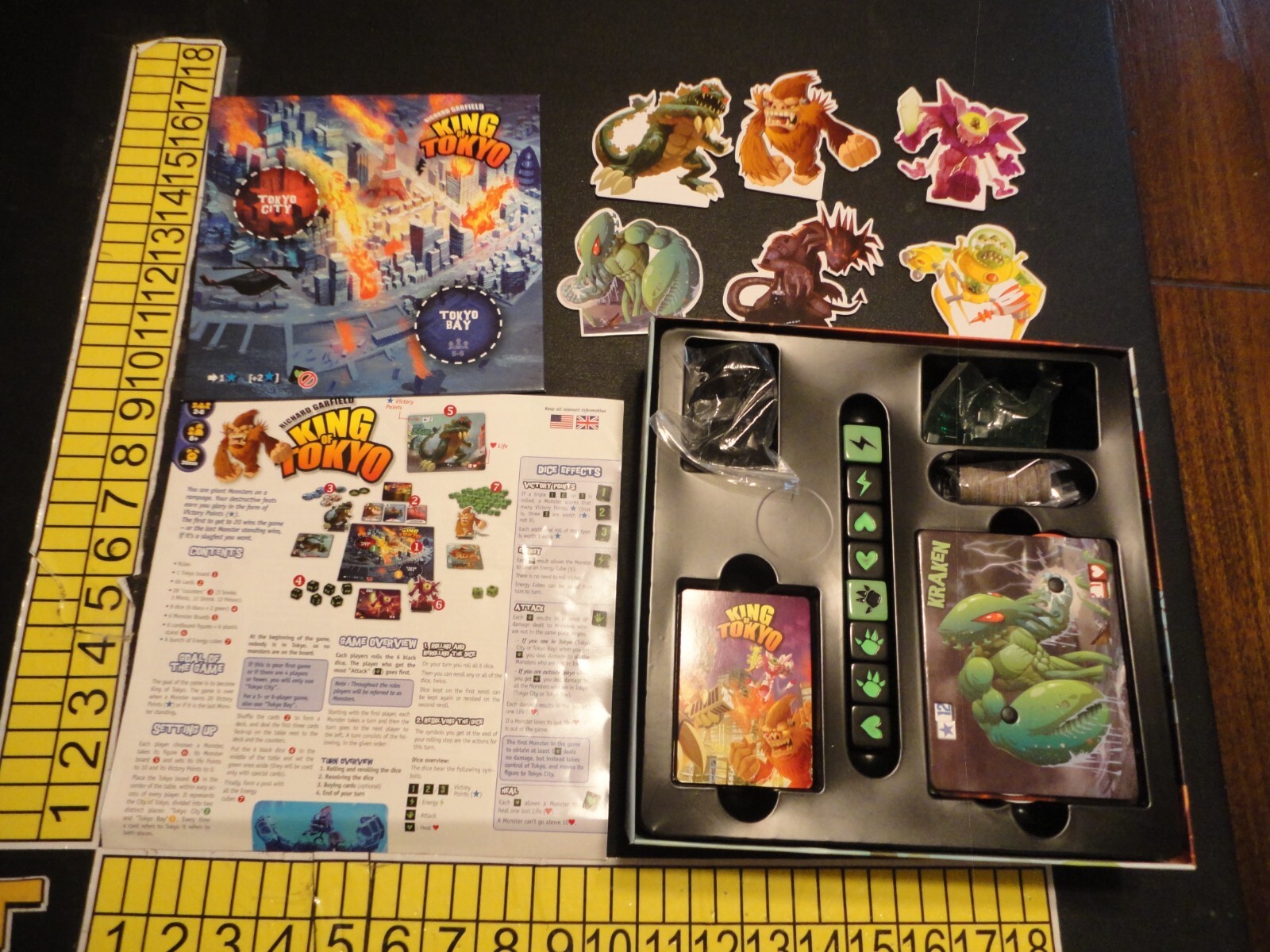 King of Tokyo Game – Richard Garfield (2014, Iello)