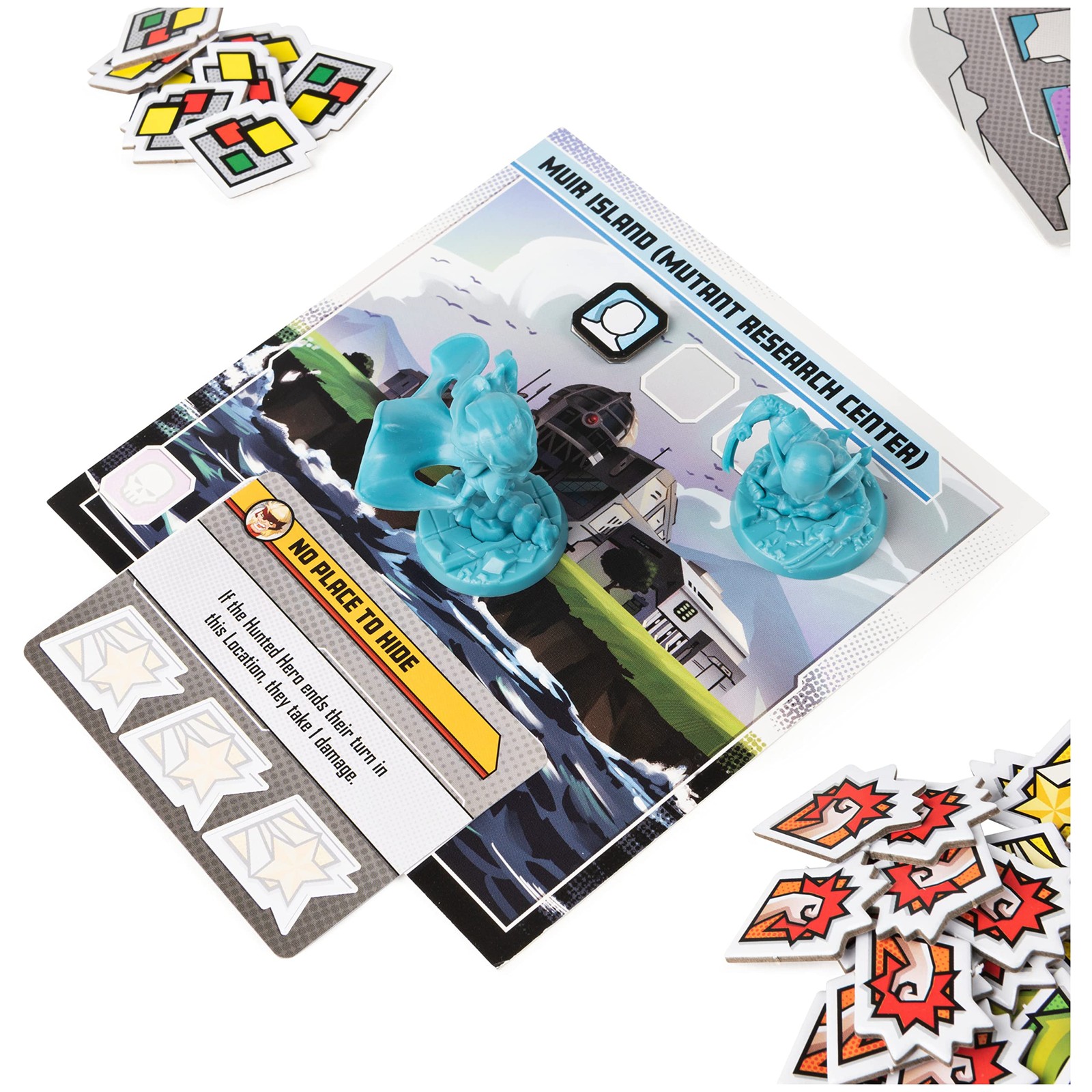 X-Men, Marvel United Board Game with Cards and Collectible Hero Villain Figurine