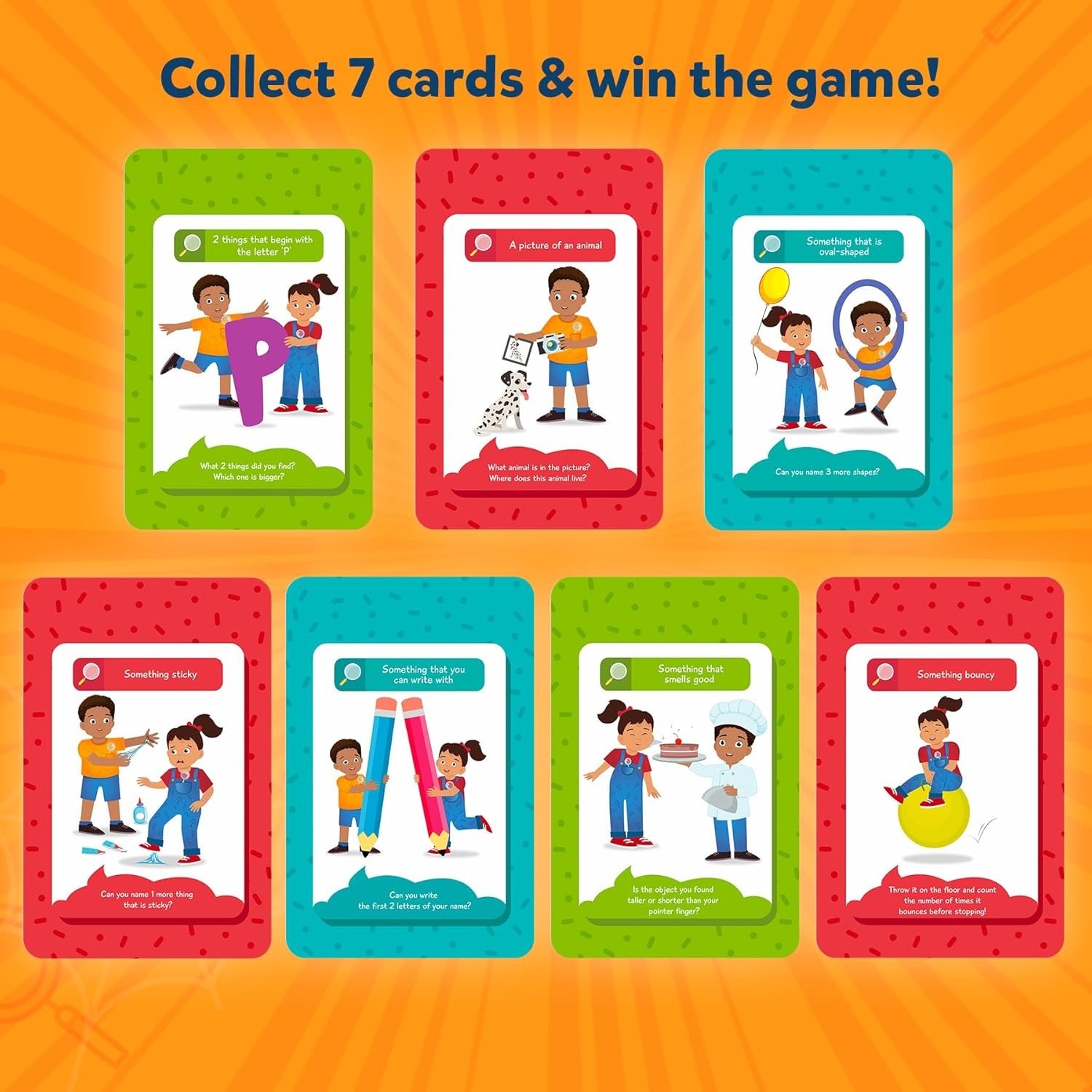 Scavenger Hunt Card Game – Found It, Educational Game Collections, Perfect fo…