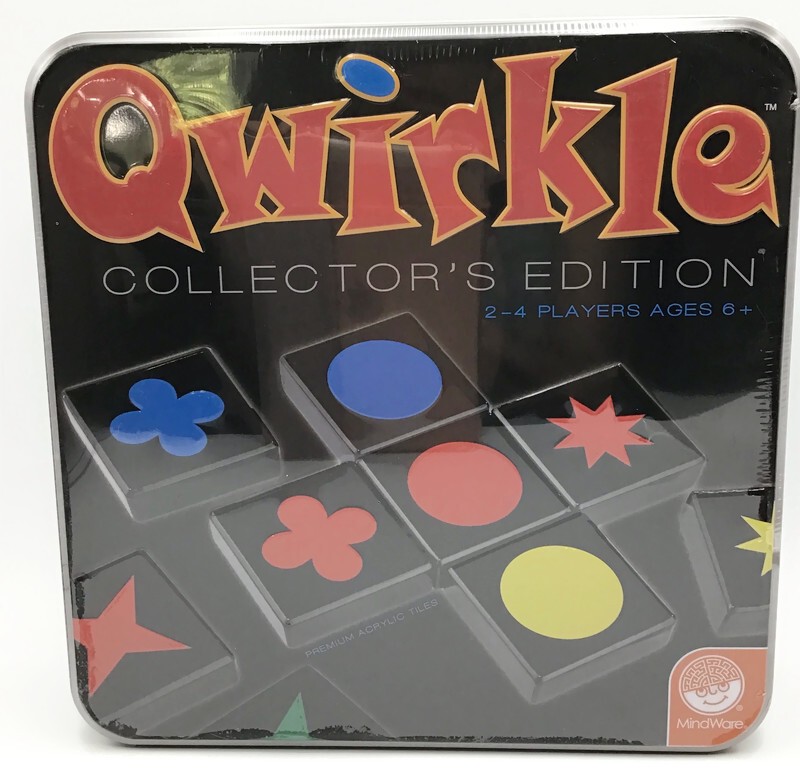 MindWare Qwirkle Collector’s Edition Board Game Tin New Sealed 2-4 Players