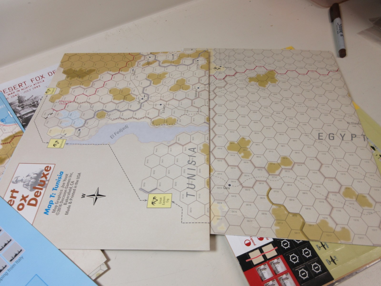 Strategy & Tactics Decision Magazine War games #300 THE ROMMEL FACTOR UNPUNCHED