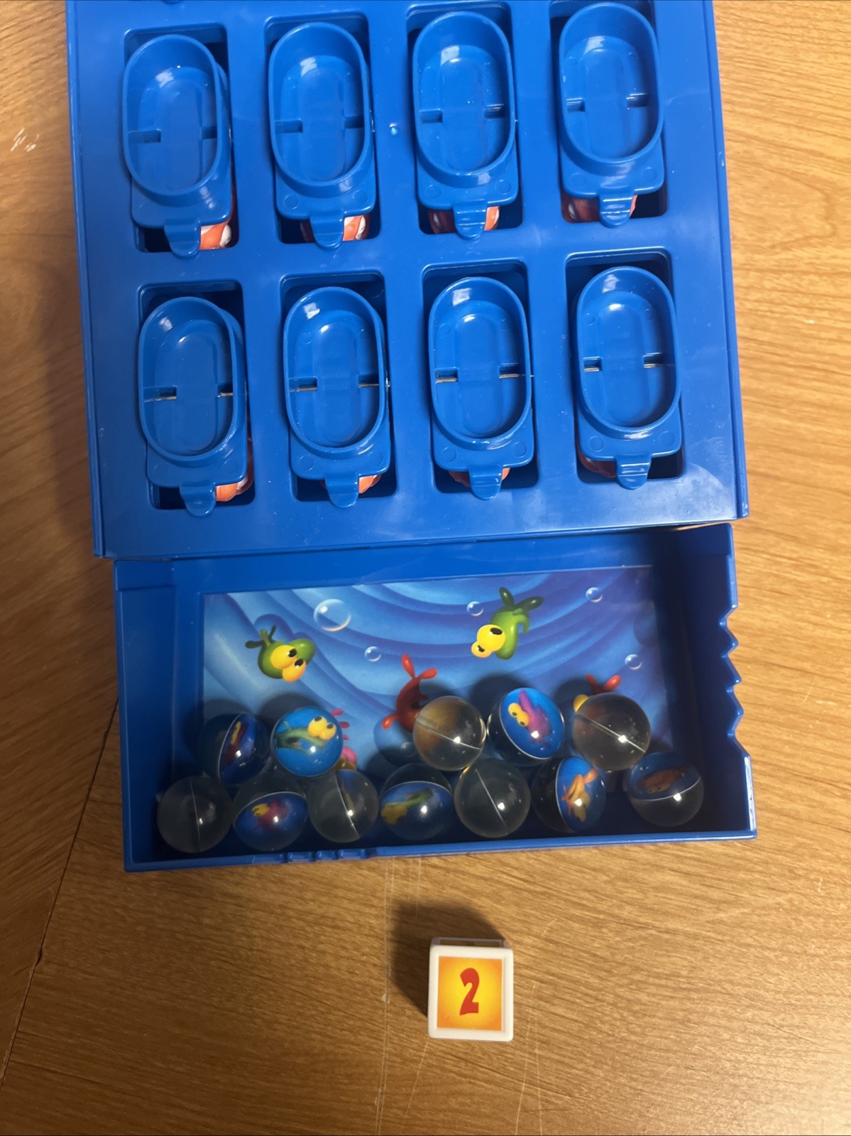 Piranha Panic Board Game by Mattel Vintage 2005 Fish Marbles Ages 5-Up Complete