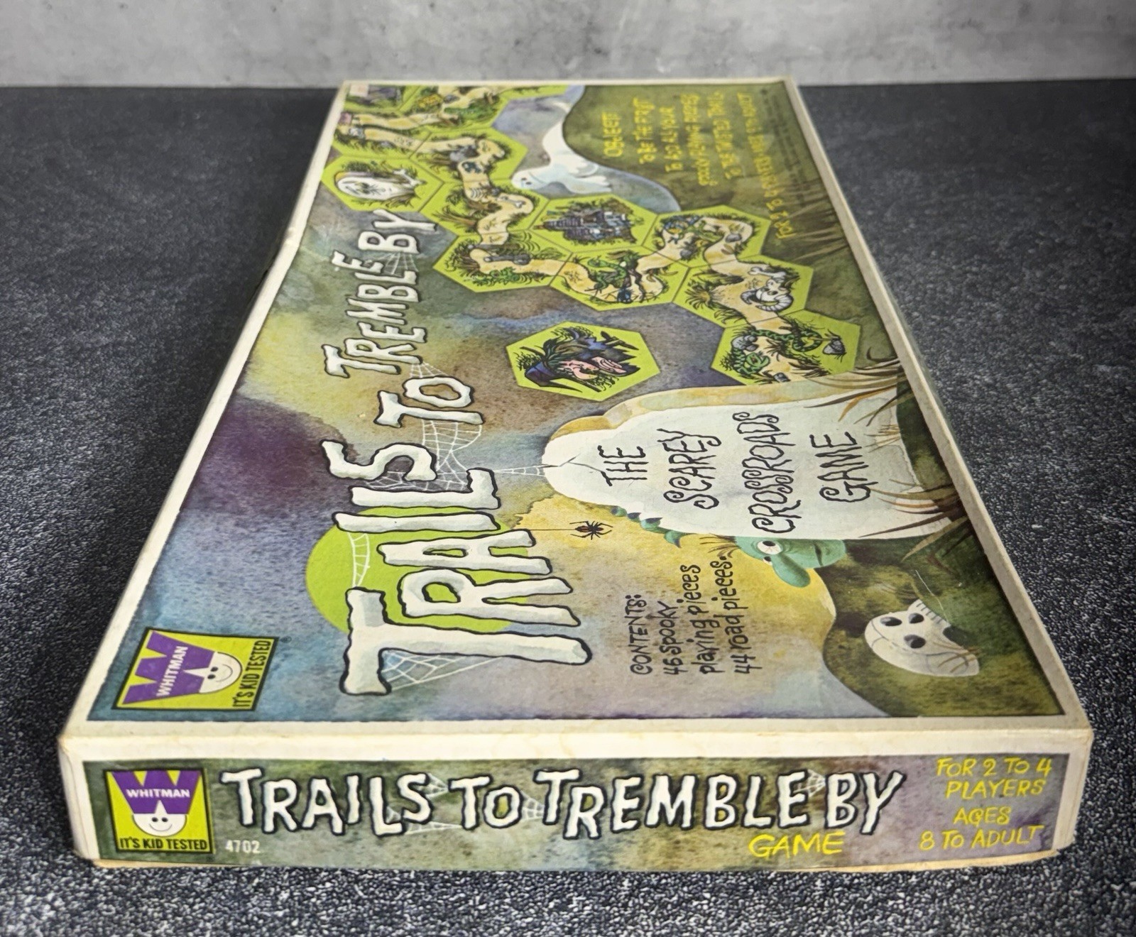 Vintage Whitman Trails to Tremble by – Scarey Crossroads Game – Complete 4702