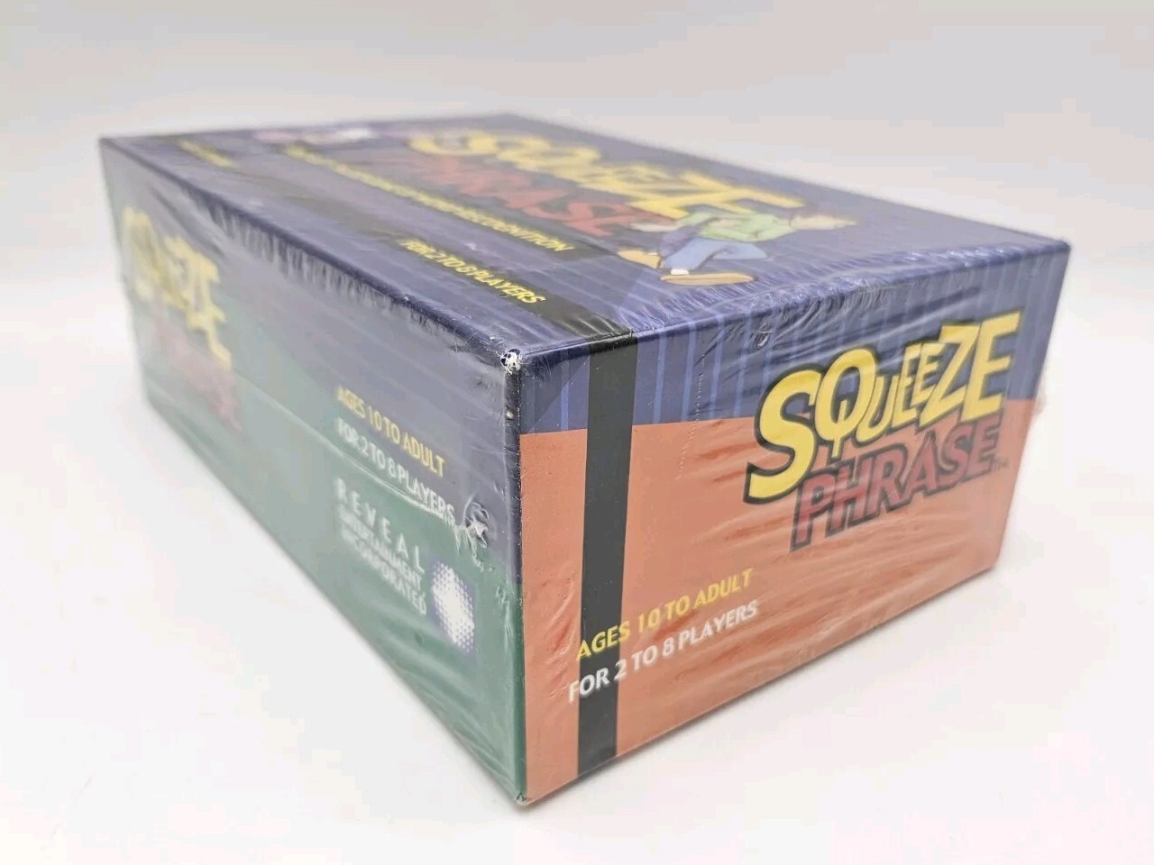 Brand New Factory Sealed SQUEEZE PHRASE The Fast-Paced Game of Word Recognition