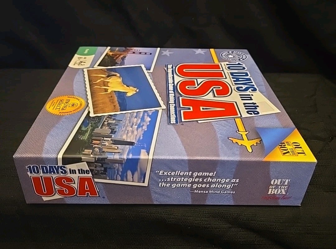 10 Days in the USA – Out of the Box – Complete and Excellent Condition