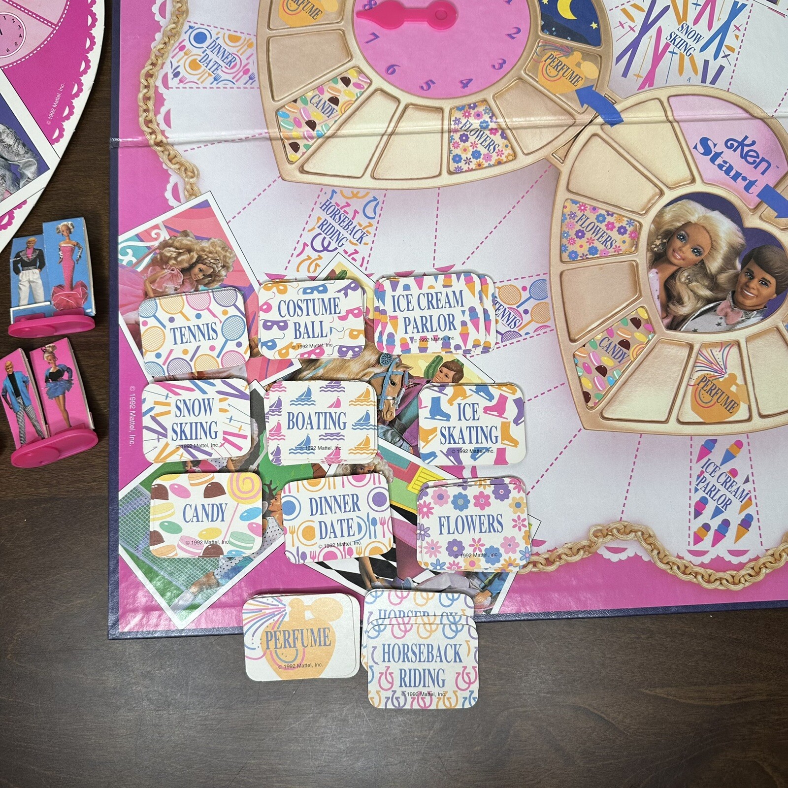 Vintage 1992 Mattel Barbie Dream Date Board Game Barbiecore Ken Kenergy Kenough