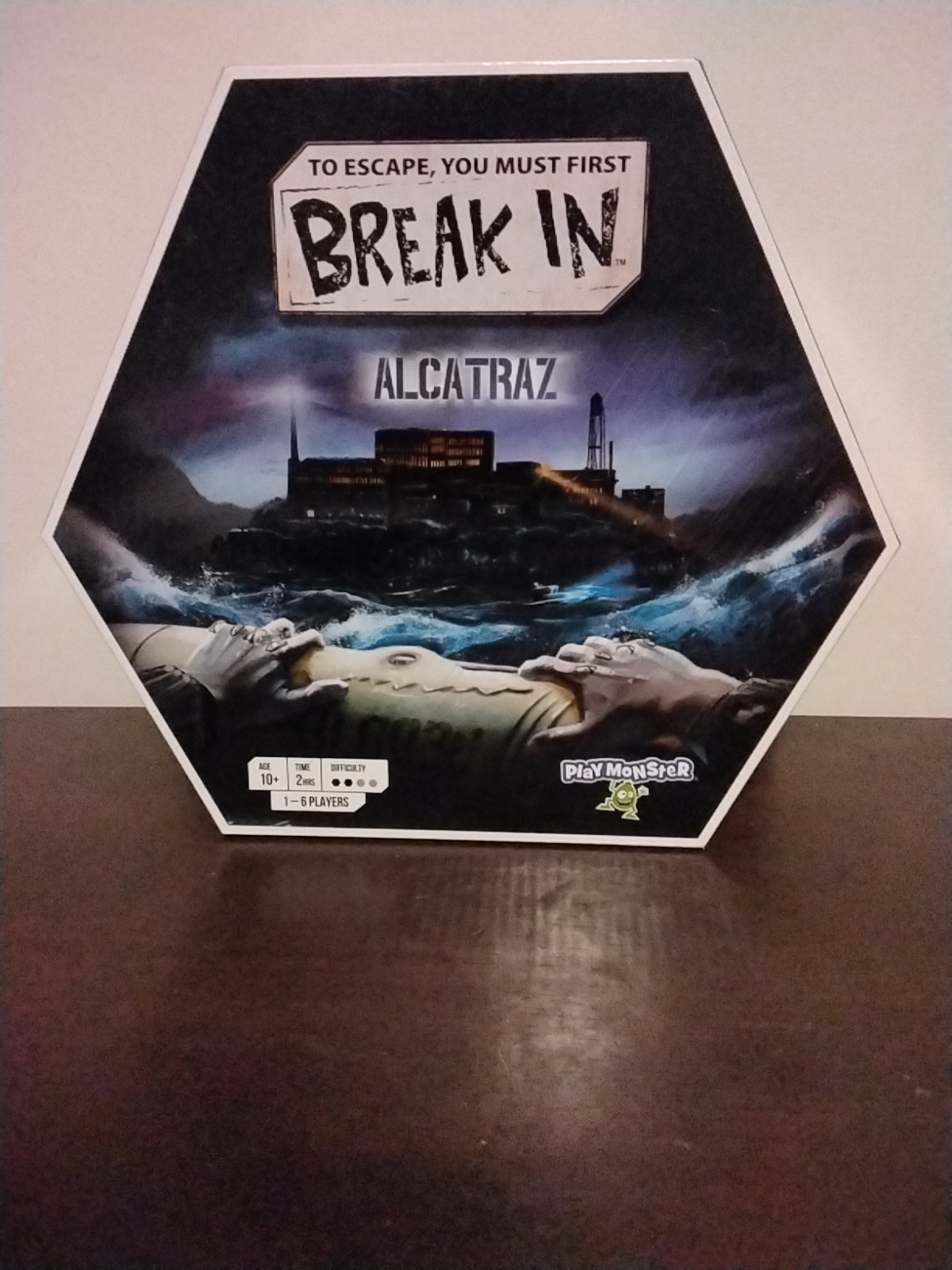 Break In Alcatraz Game Playmonster Games Strategy Puzzle Ages 10+ | 1-6 players