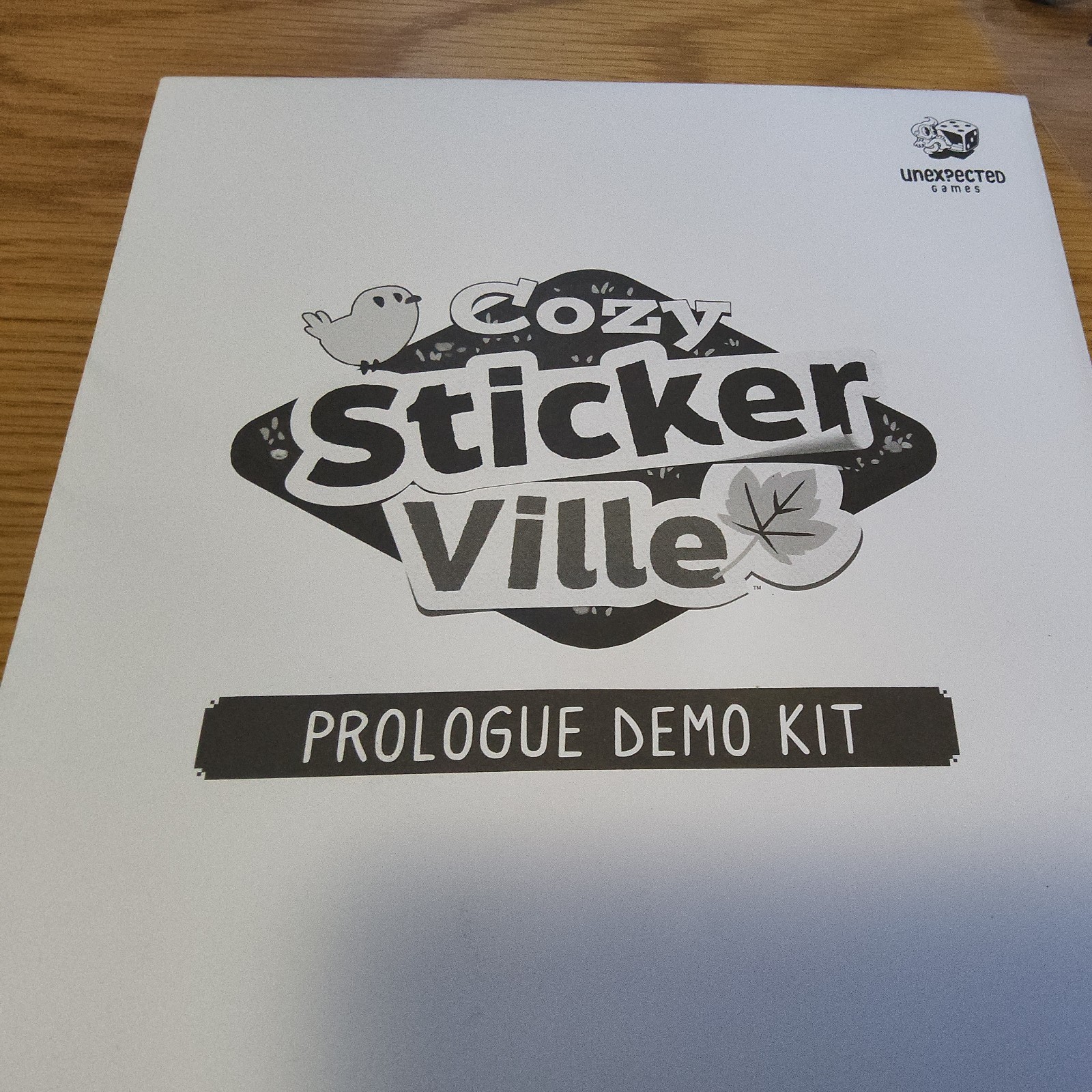 Cozy StickerVille Prologue Demo kit
