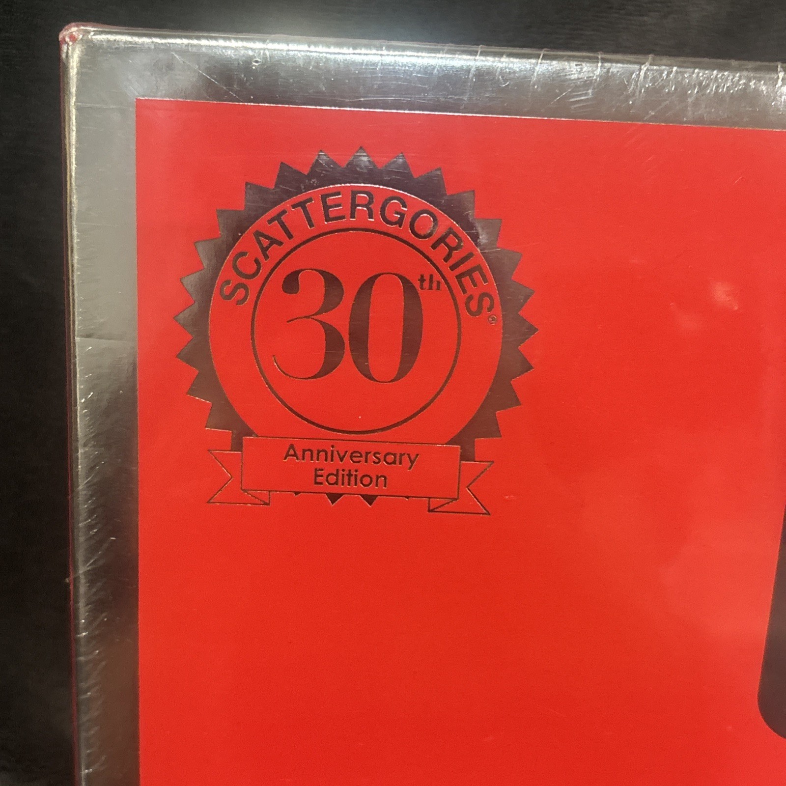 The Game Of Scattergories 30th Anniversary Edition Board Game NEW SEALED