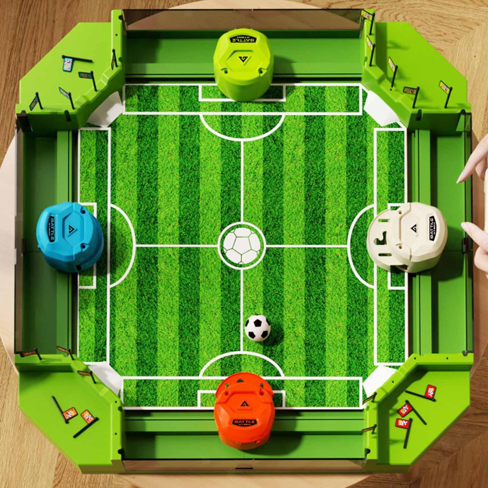 Remote Control Foosball Table Game Soccer Board Game Hand Eye Coordination Gift