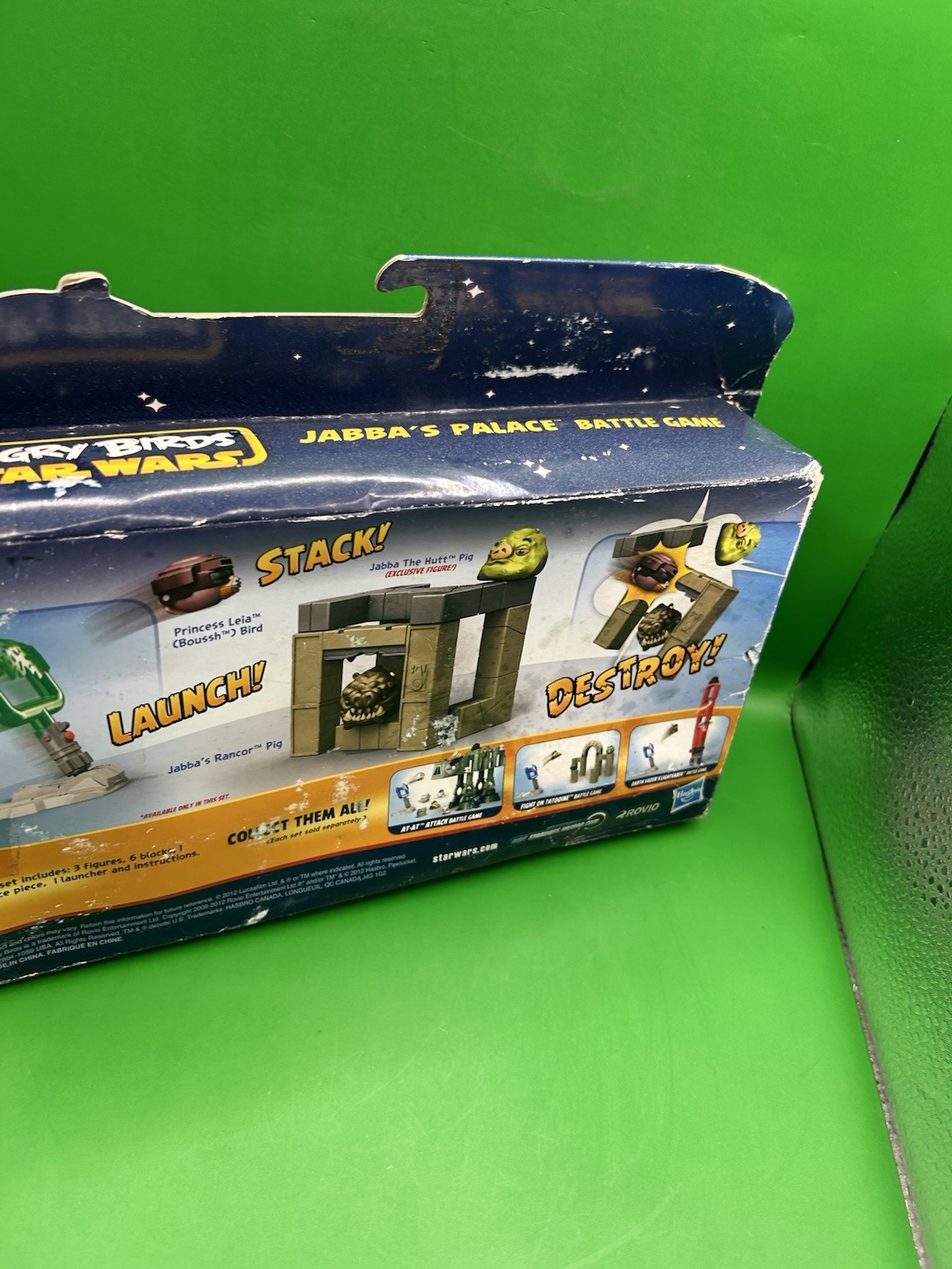 ANGRY BIRDS STAR WARS JABBA’S PALACE BATTLE GAME HASBRO 2012