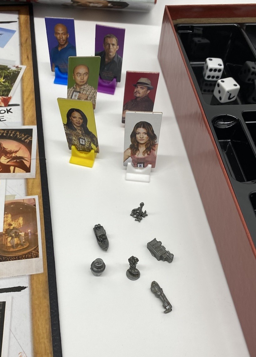 Clue Dexter Board Game Mystery 2-6 Players Thematic Twist Identify Killers