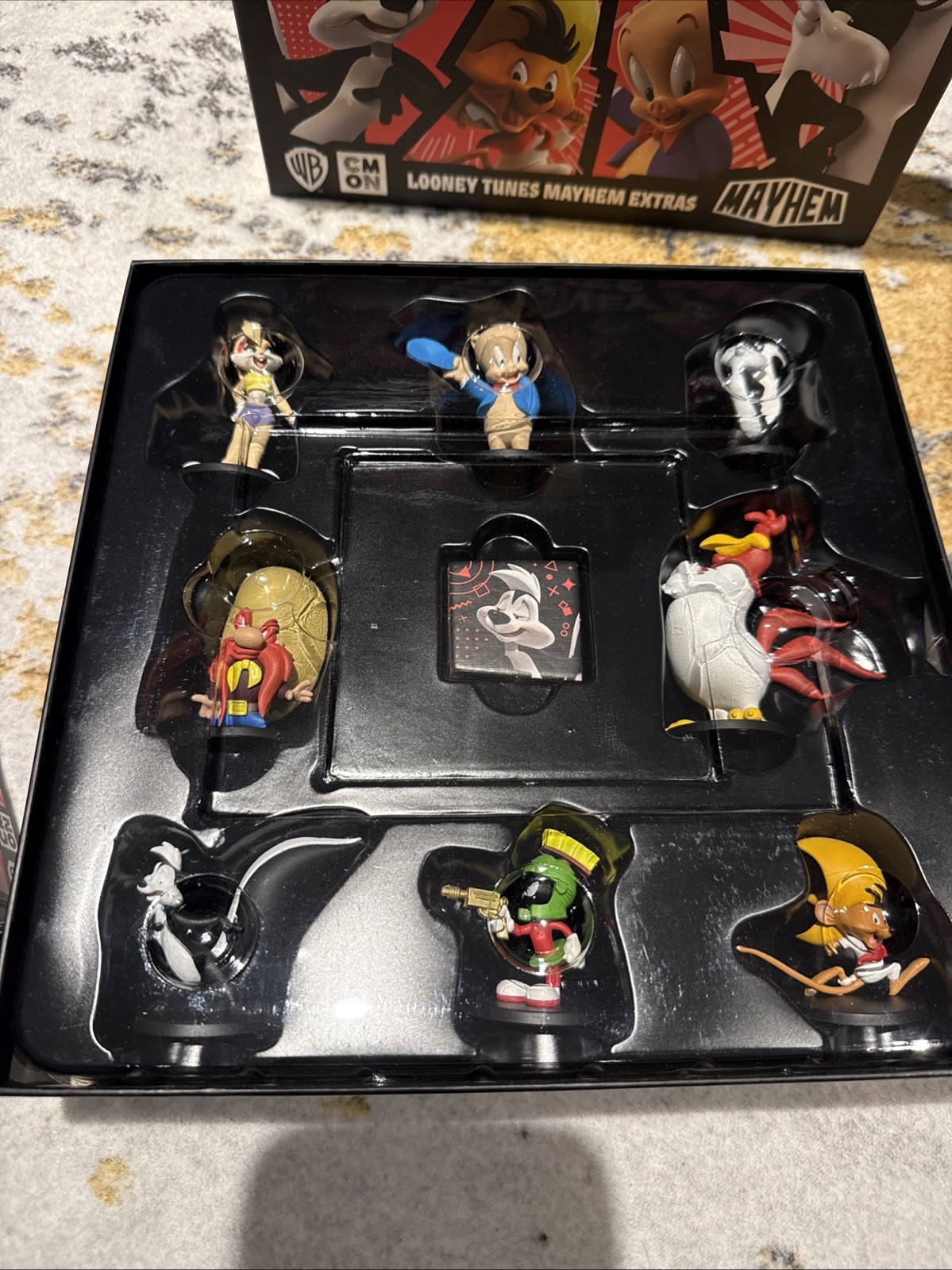 CMON – Looney Tunes: Mayhem (2023) + Mayhem Extras + 4-Figure Pack – COMPLETE!