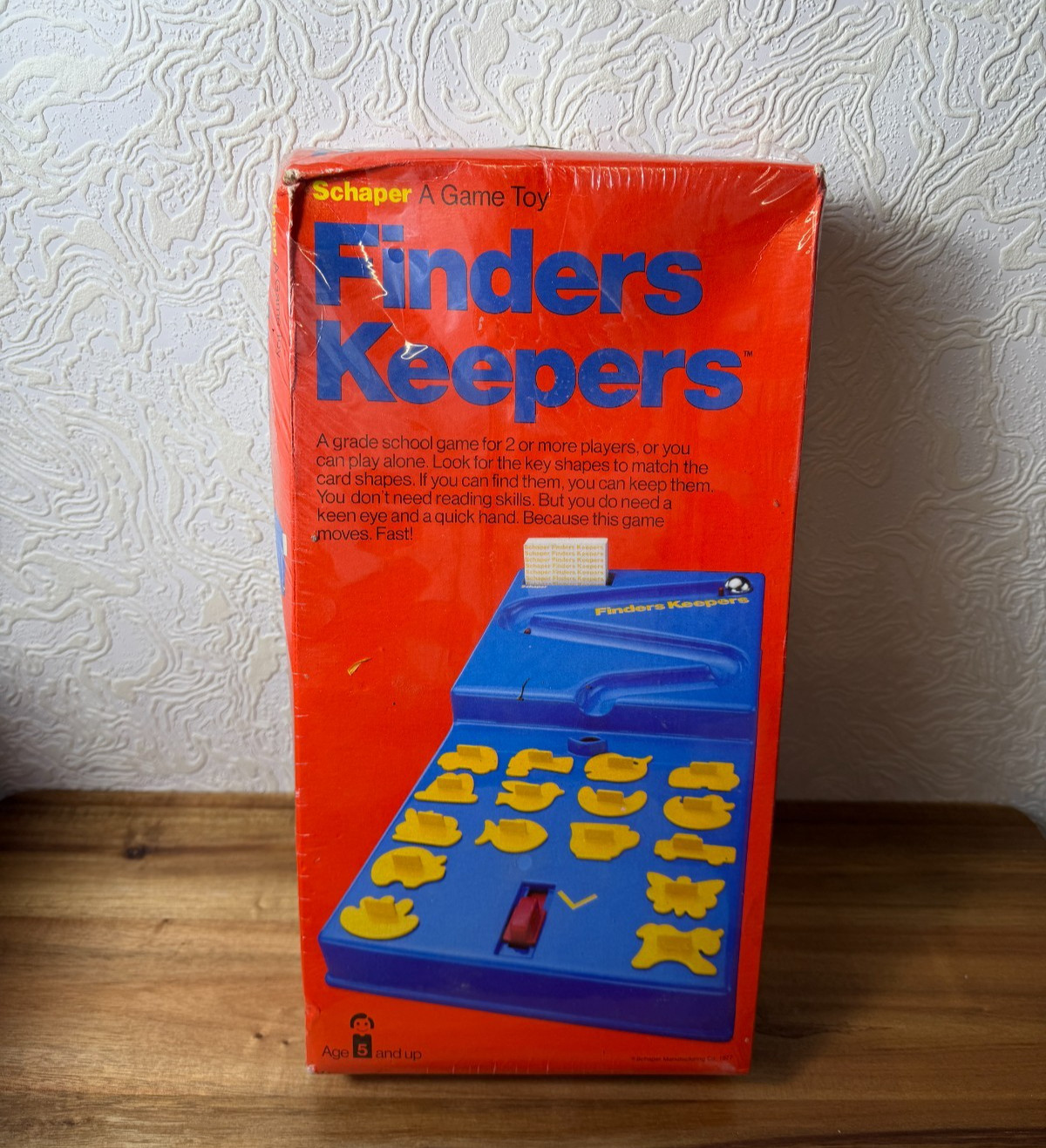 RARE VINTAGE Schaper Game Toy Finders Keepers 1977 NOS