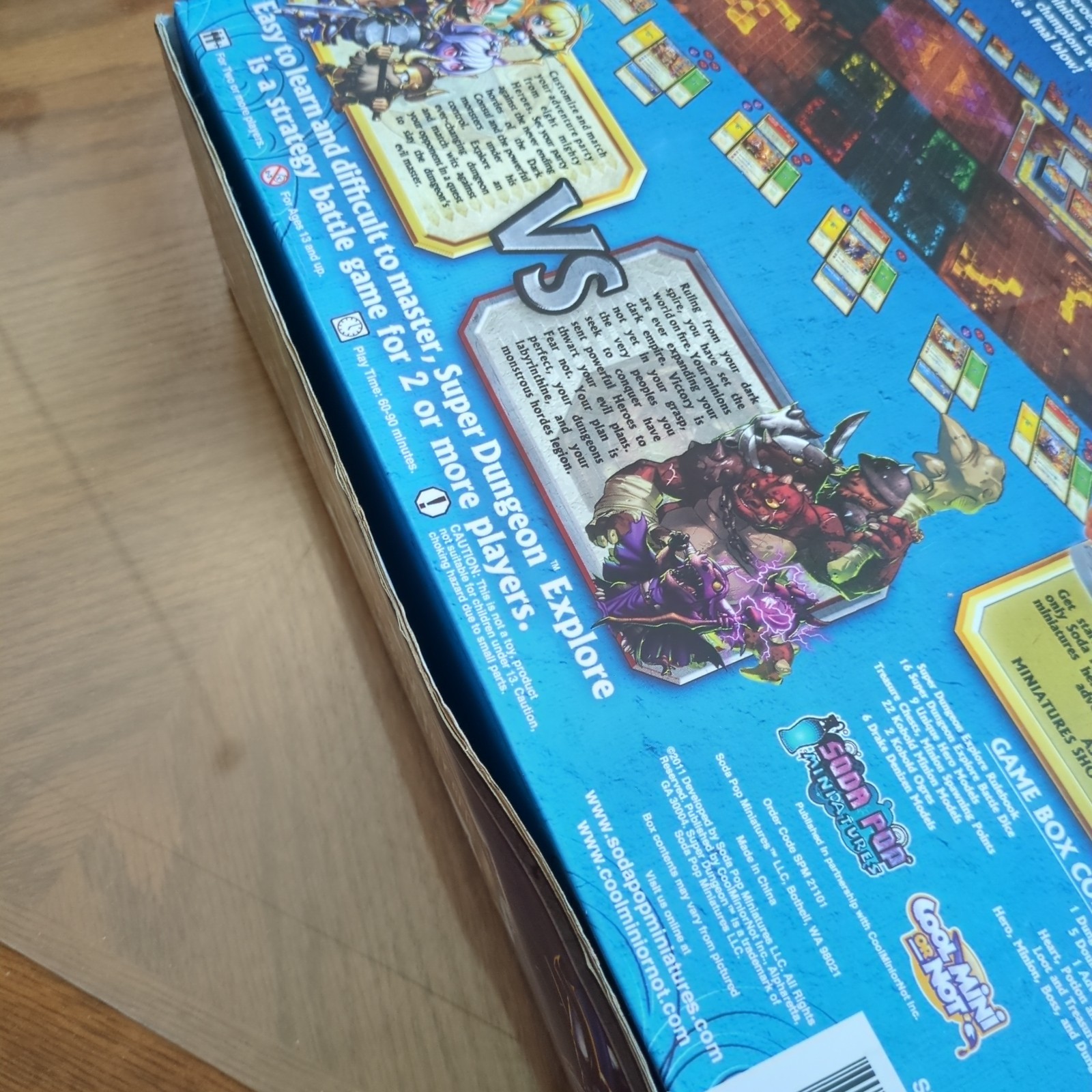 Soda Pop Miniatures Super Dungeon Explore Core Base Game COMPLETE 2011! Glue iss