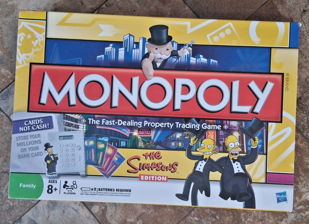 Monopoly: The Simpsons Electronic Edition Board Game