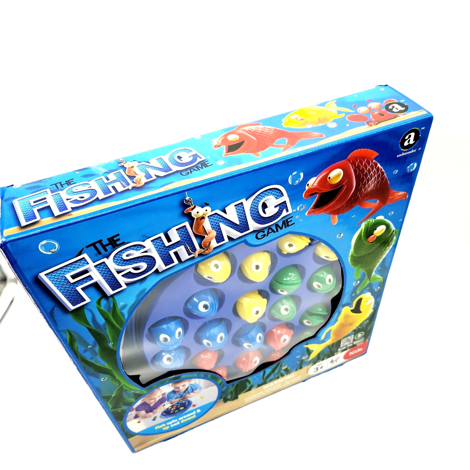 Classic Fishing Game for Kids – 2-4 Players Motorized Arcade Toy Ages 3+
