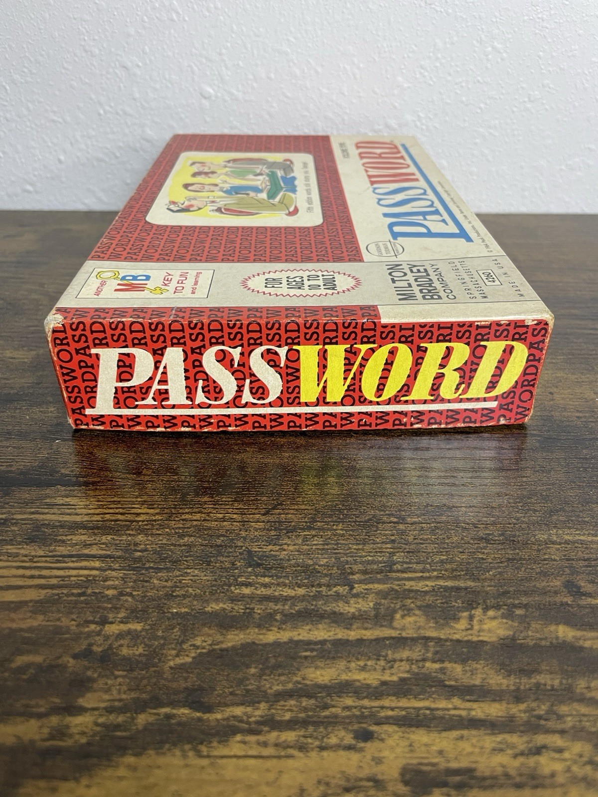 Vintage 1964 Milton Bradley Password Game Complete CBS TV Board Game #4260 USA