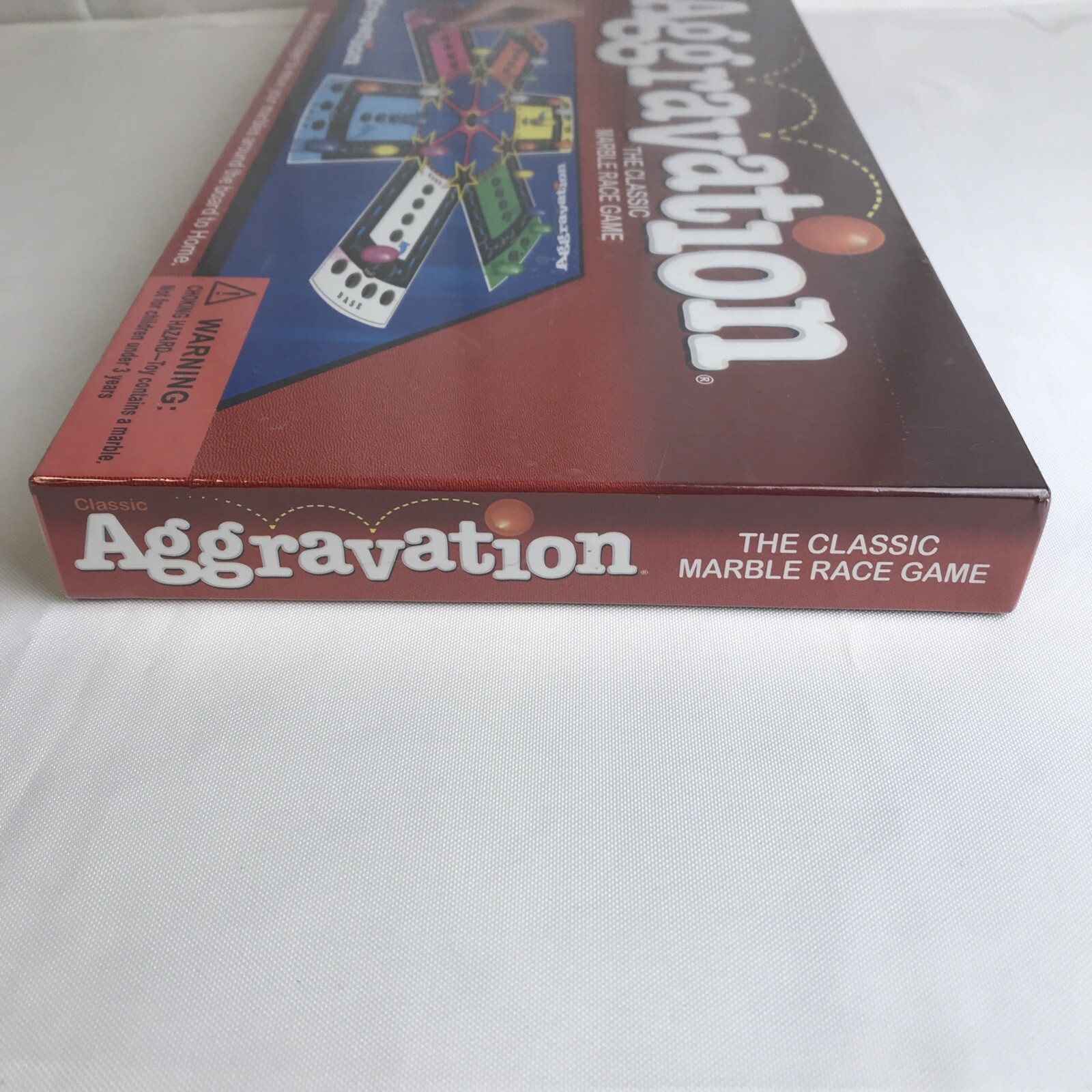 Classic AGGRAVATION Marble Race Board Game 2-6 PLAYERS #1180 New