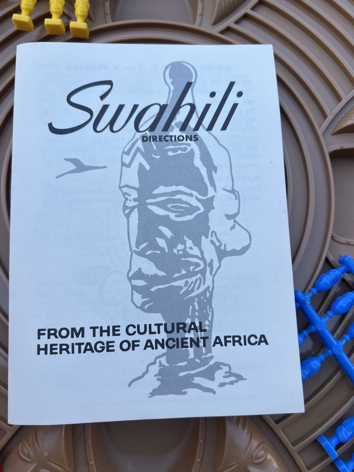 wow NOS unused Milton Bradley Swahili Board Game 1968 Made in USA – 8+ up