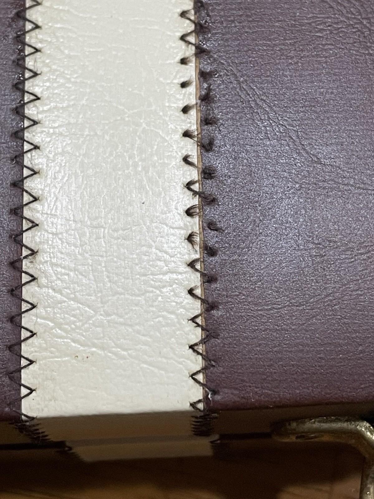 VTG 1970 Backgammon Game Set Faux Leather Brown Case 15×10 NOT Complete Travel
