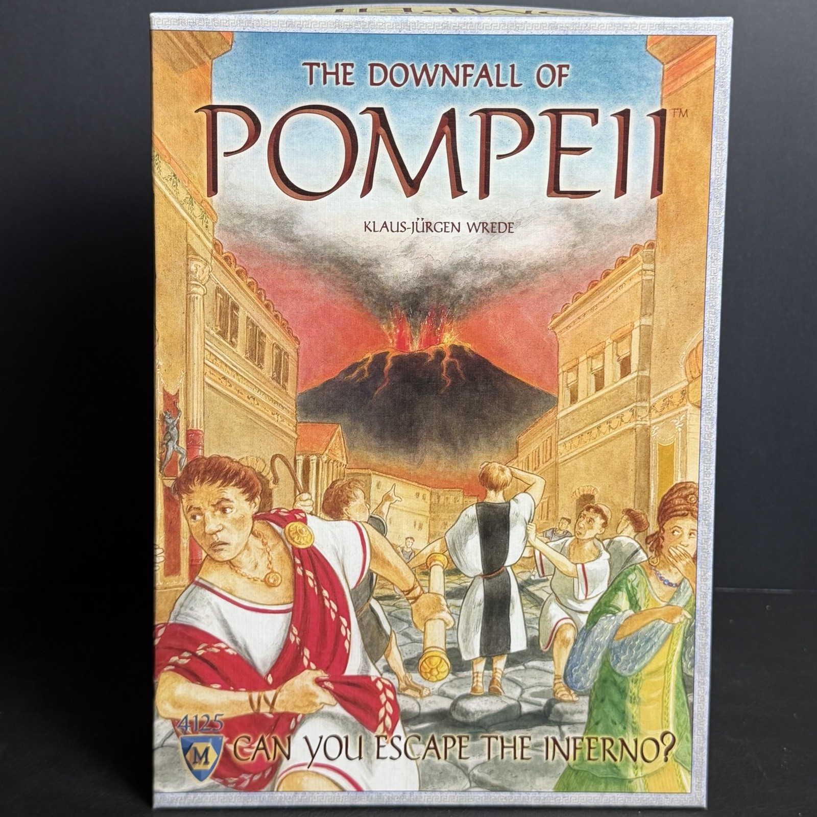 The Downfall of Pompeii Board Game by Mayfair Games