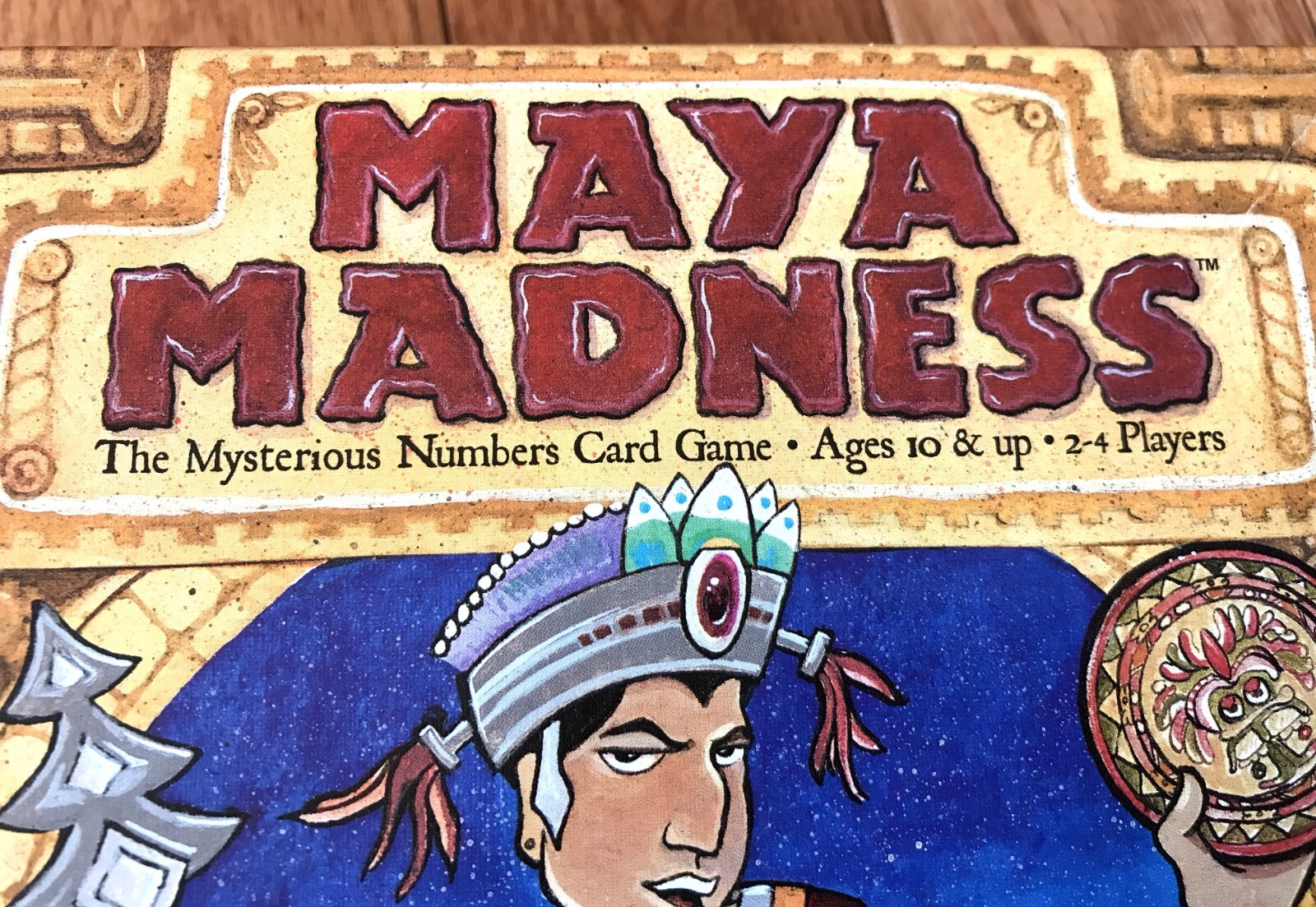 Maya Madness Mysterious Numbers Card Game 2003 Gamewright Educational COMPLETE