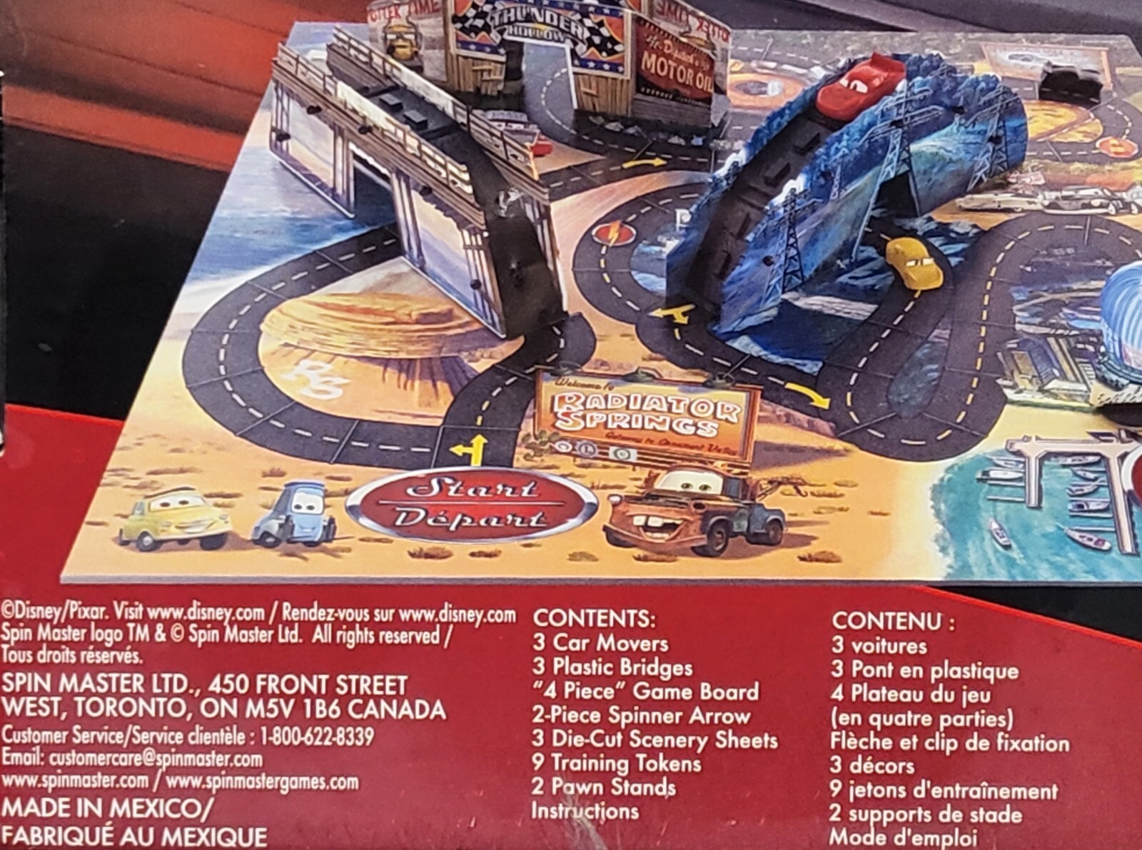 Spin Master Disney Pixar Cars 3 Risky Raceway Game