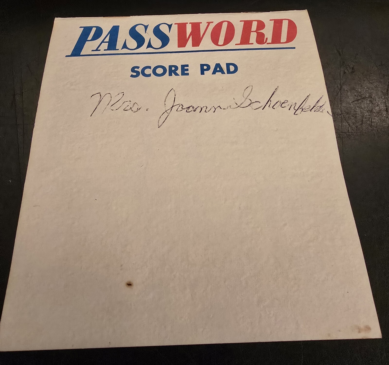 Vintage 1973 Password 14th Edition Game from Milton Bradley 4260 100% Complete