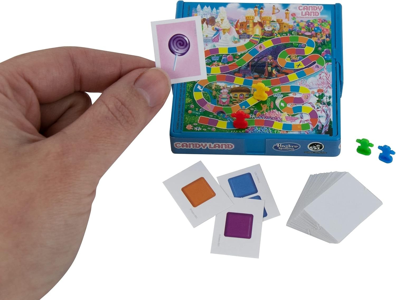Palm-Sized Monopoly, Operation, Scrabble, Candy Land