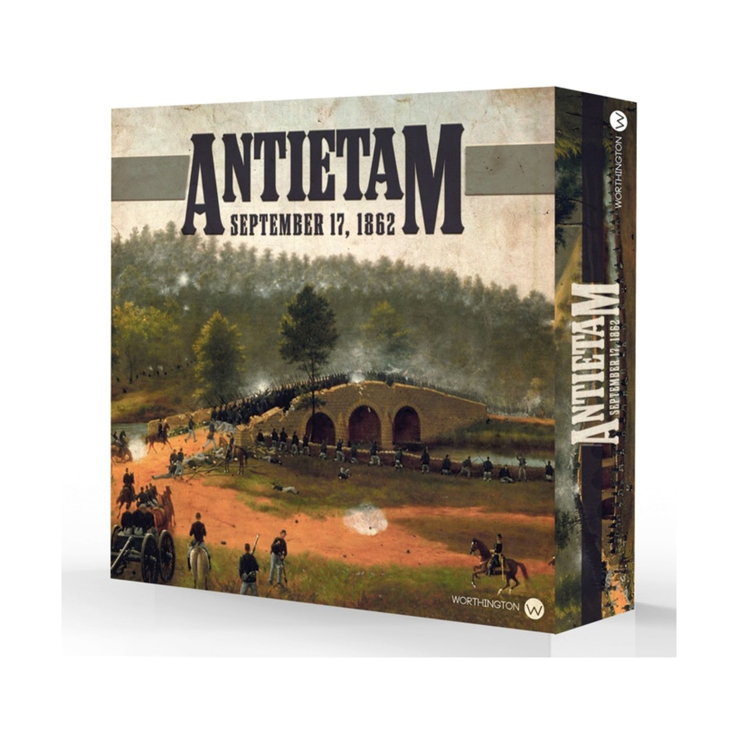 Worthington Publishing Antietam September 17 1862 (1st Edition) Fair/EX