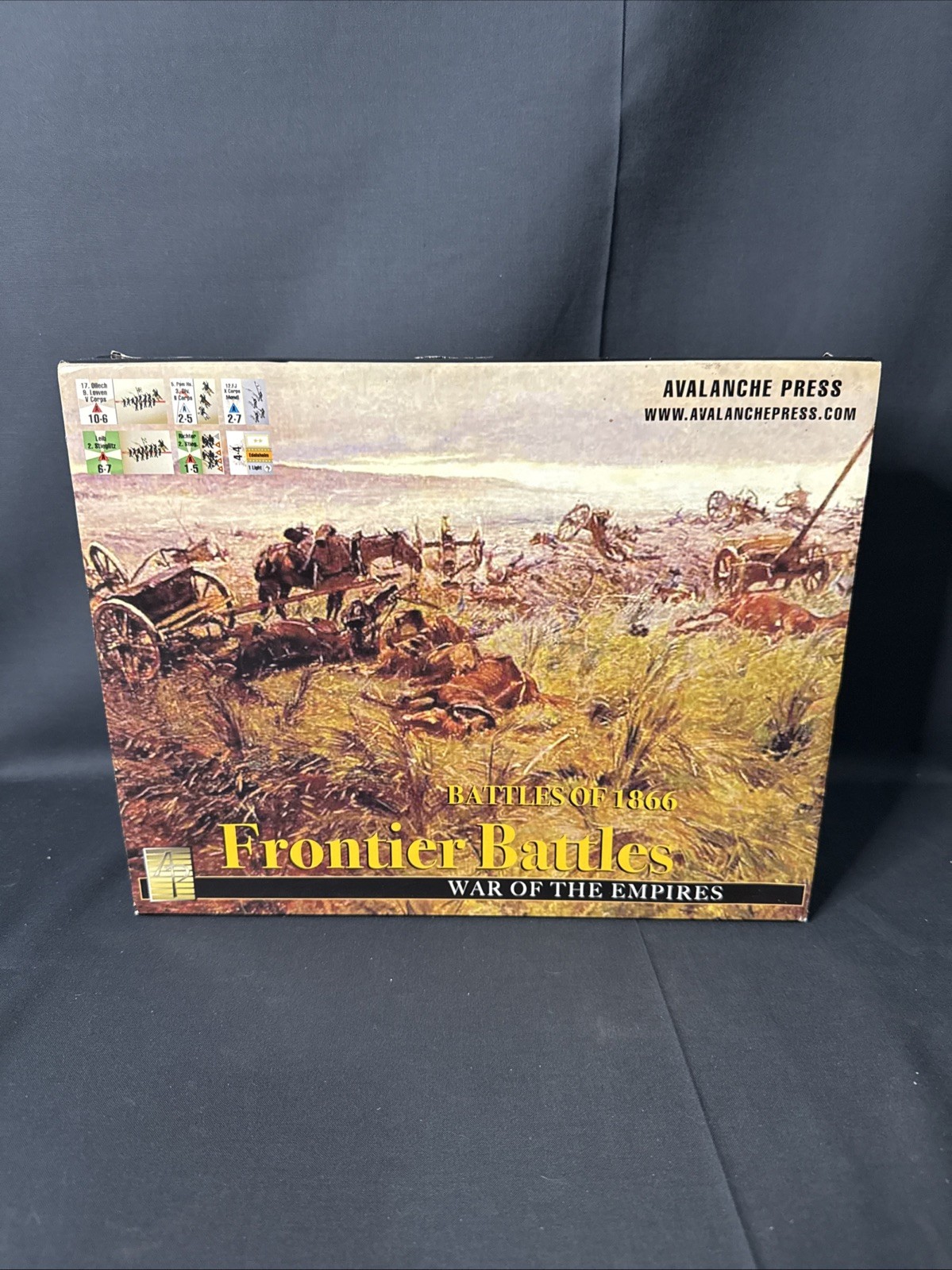 Avalanche Press: War of the Empires: Frontier Battles Battles of 1866 Unpunched