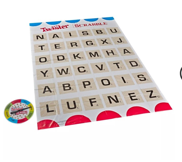 Game Mashups Twister Scrabble Game