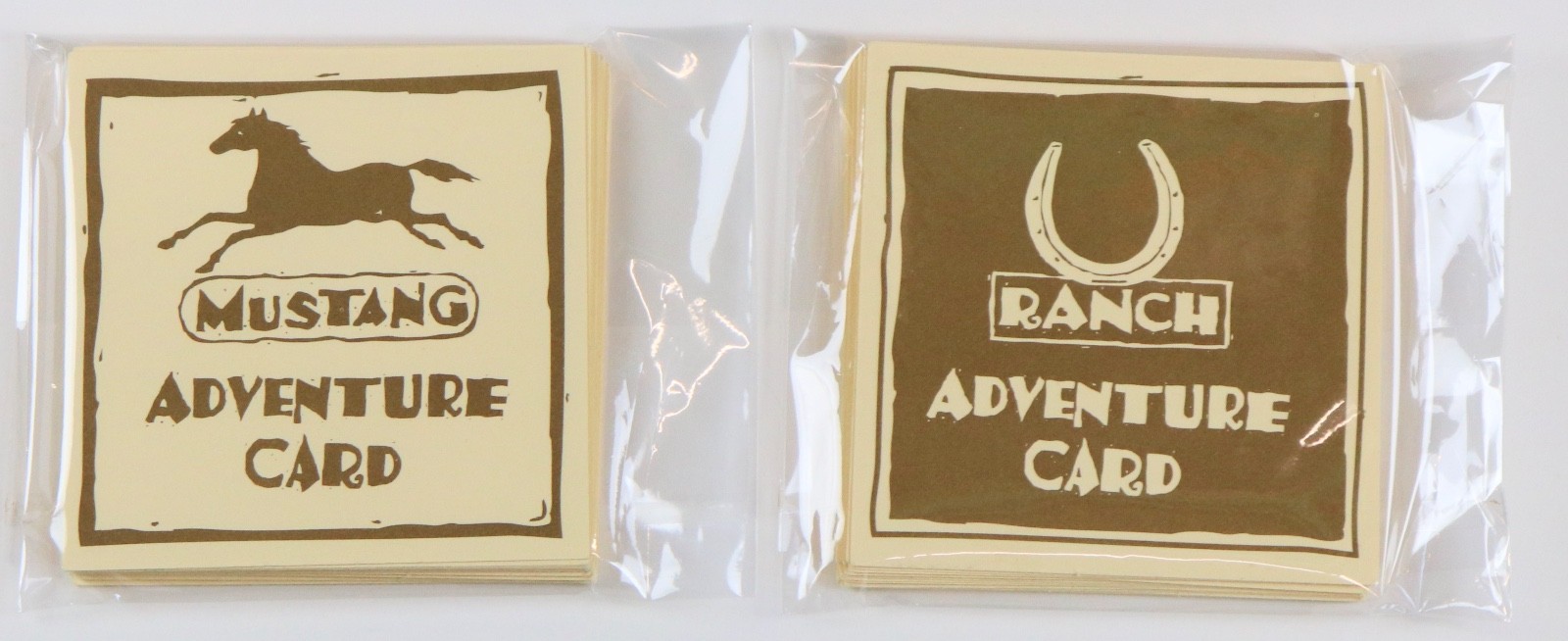 VTG Herd Your Horses 21 Ranch & 21 Mustang Cards Board Game Replacement 2002