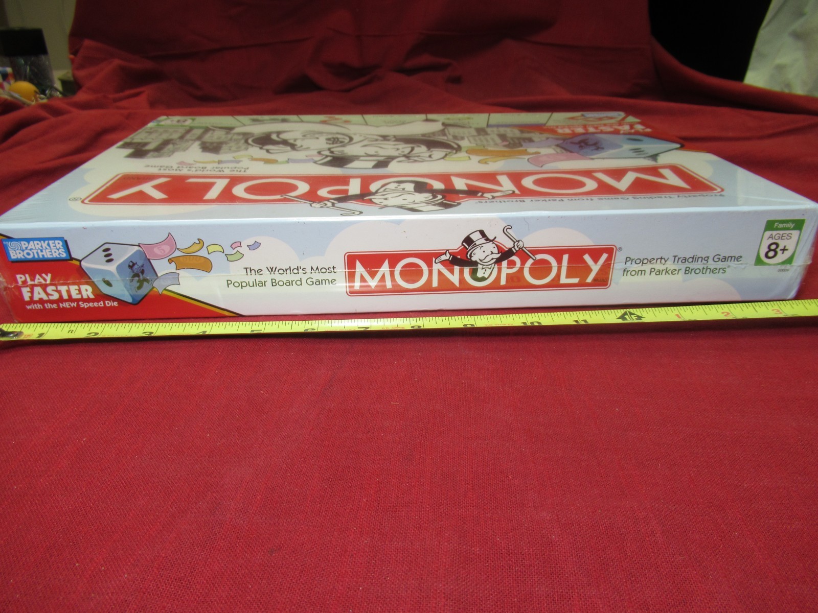 2007 Hasbro Monopoly Board Game, Parker Brothers New, Factory Sealed!