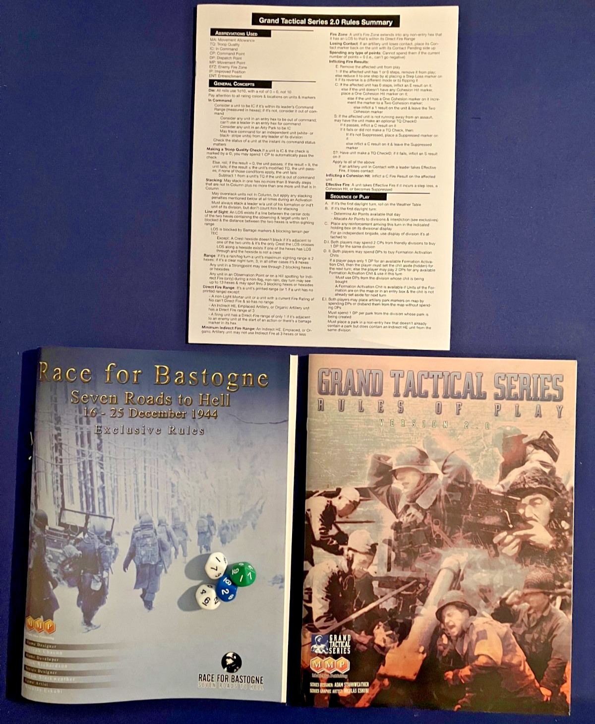Race for Bastogne: Seven Roads to Hell (Multi-Man Publishing, 2022)