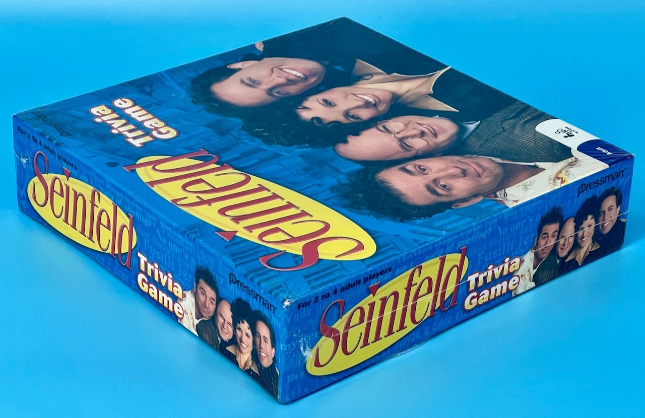 Seinfeld Trivia Board Game Pressman Toy 2009 New & Sealed #5300 Soup Fast Ship!