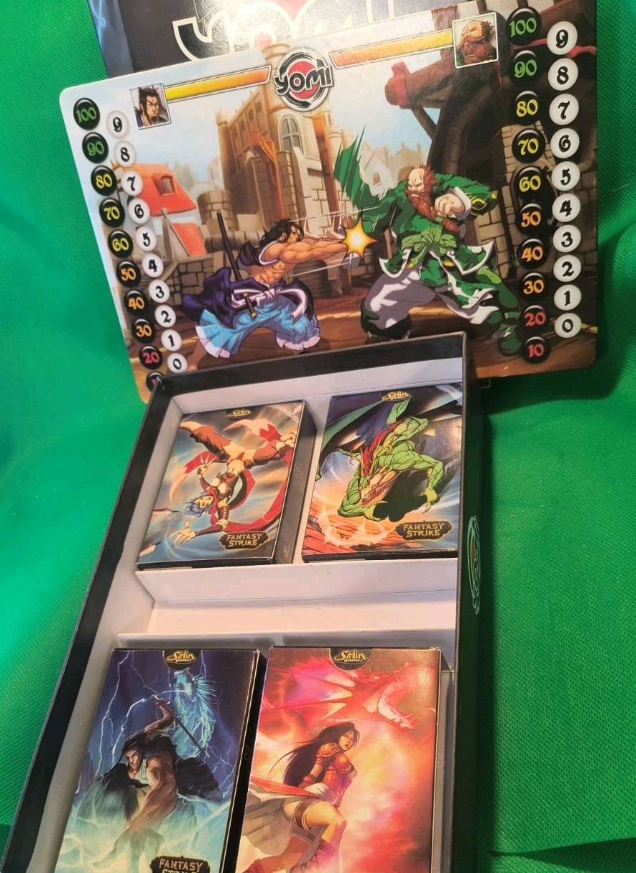Yomi: Round 1 One – Fighting Card Box Set Sirlin Games COMPLETE w/ FREE SHIP