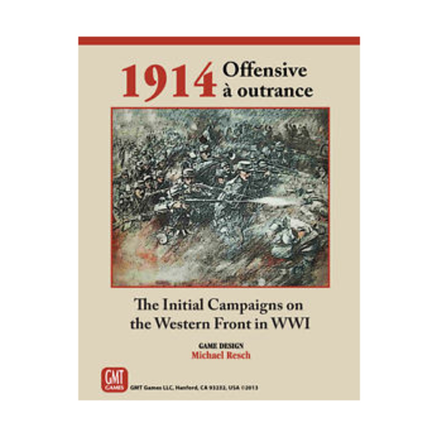GMT Wargame 1914 – Offensive a Outrance Box VG+/EX