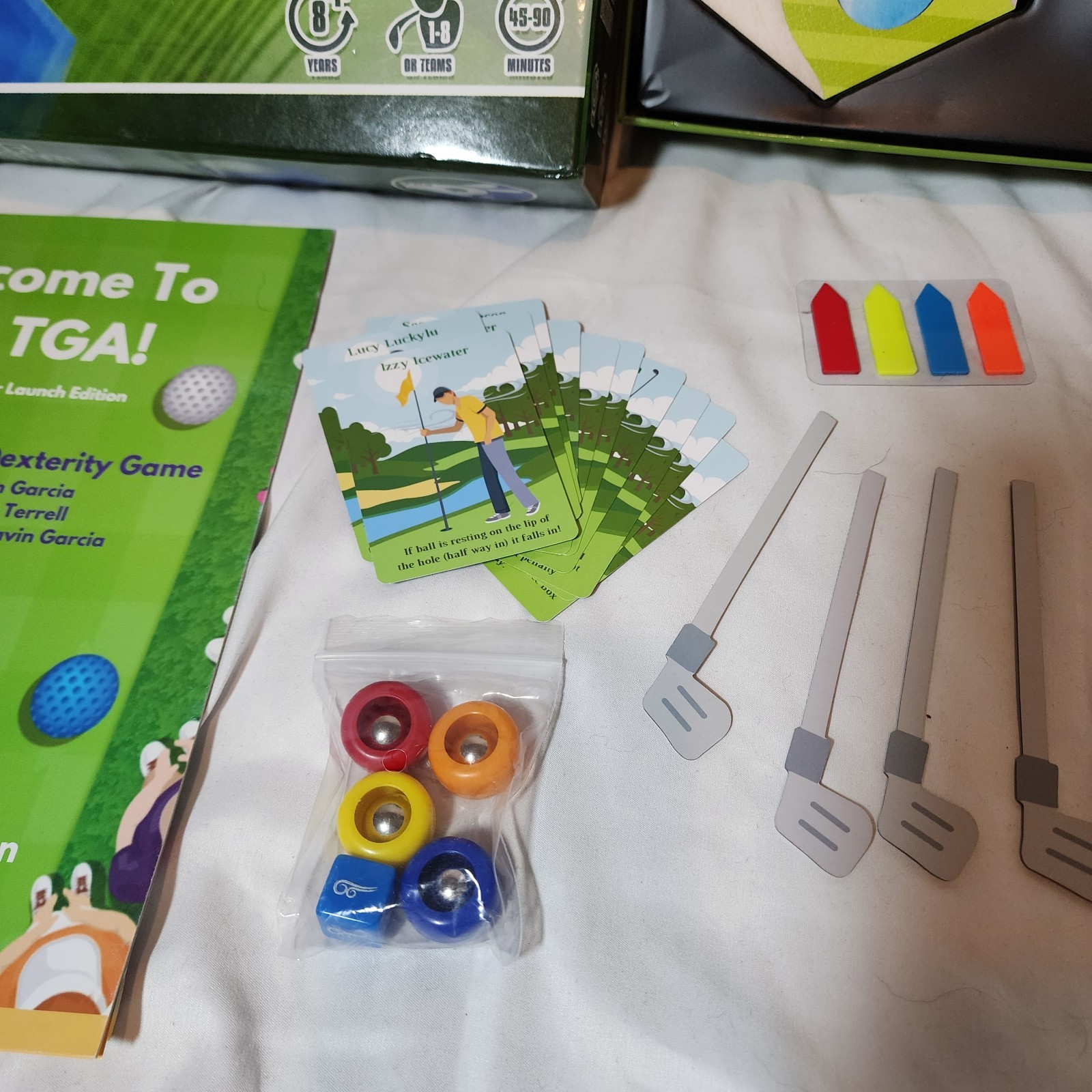 TGA Table Golf Association The Ultimate Golf Dexterity Game