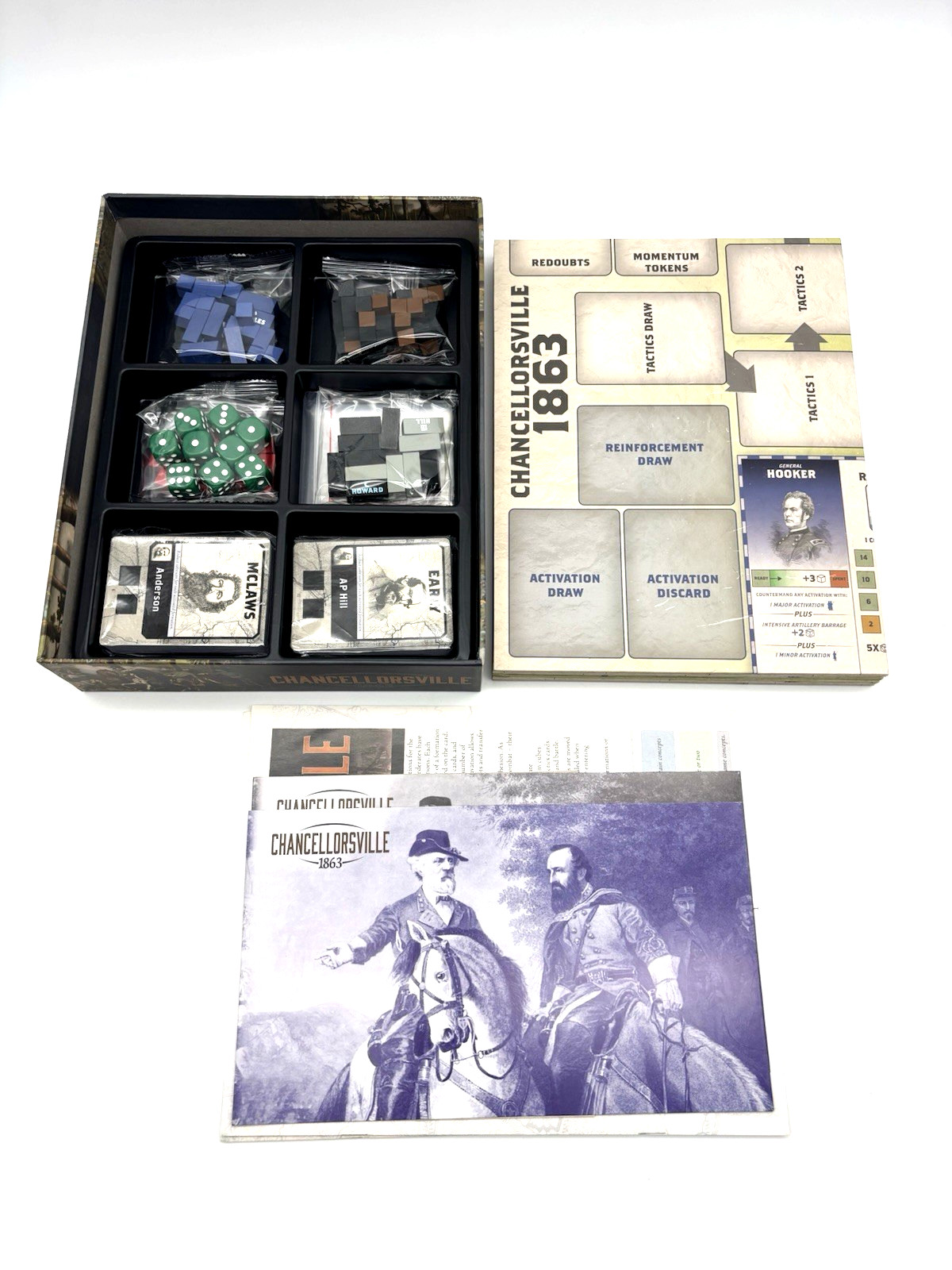 Chancellorsville 1863 Board Game War Strategy Worthington 2020 – New Open Box