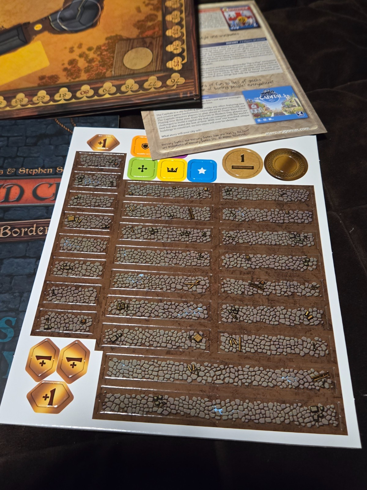Mercury Games The Walled City-Londonderry & Borderlands-ALL PARTS SEALED
