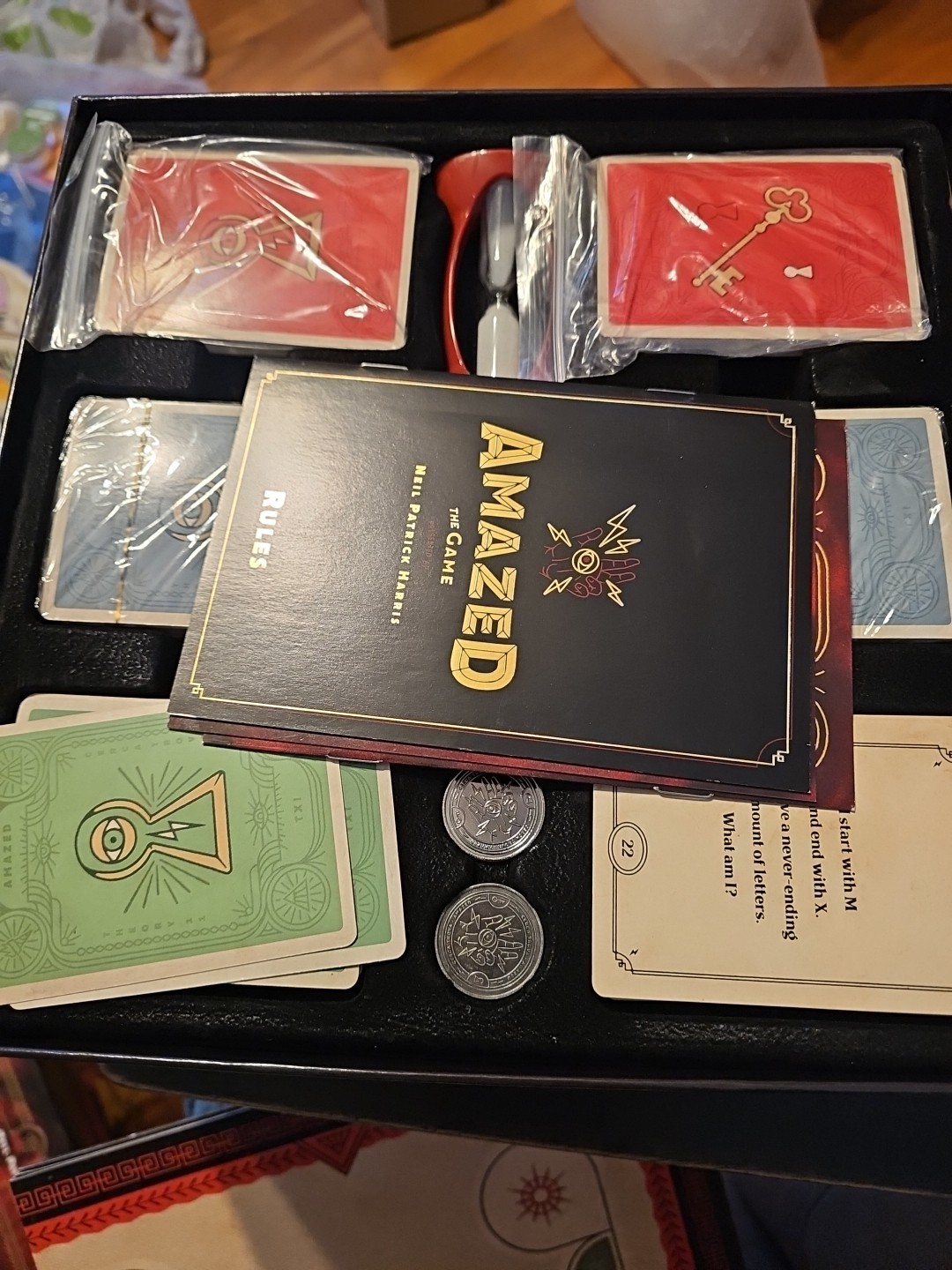 Amazed the Game COMPLETE Theory11 2018 Neil Patrick Harris Puzzles