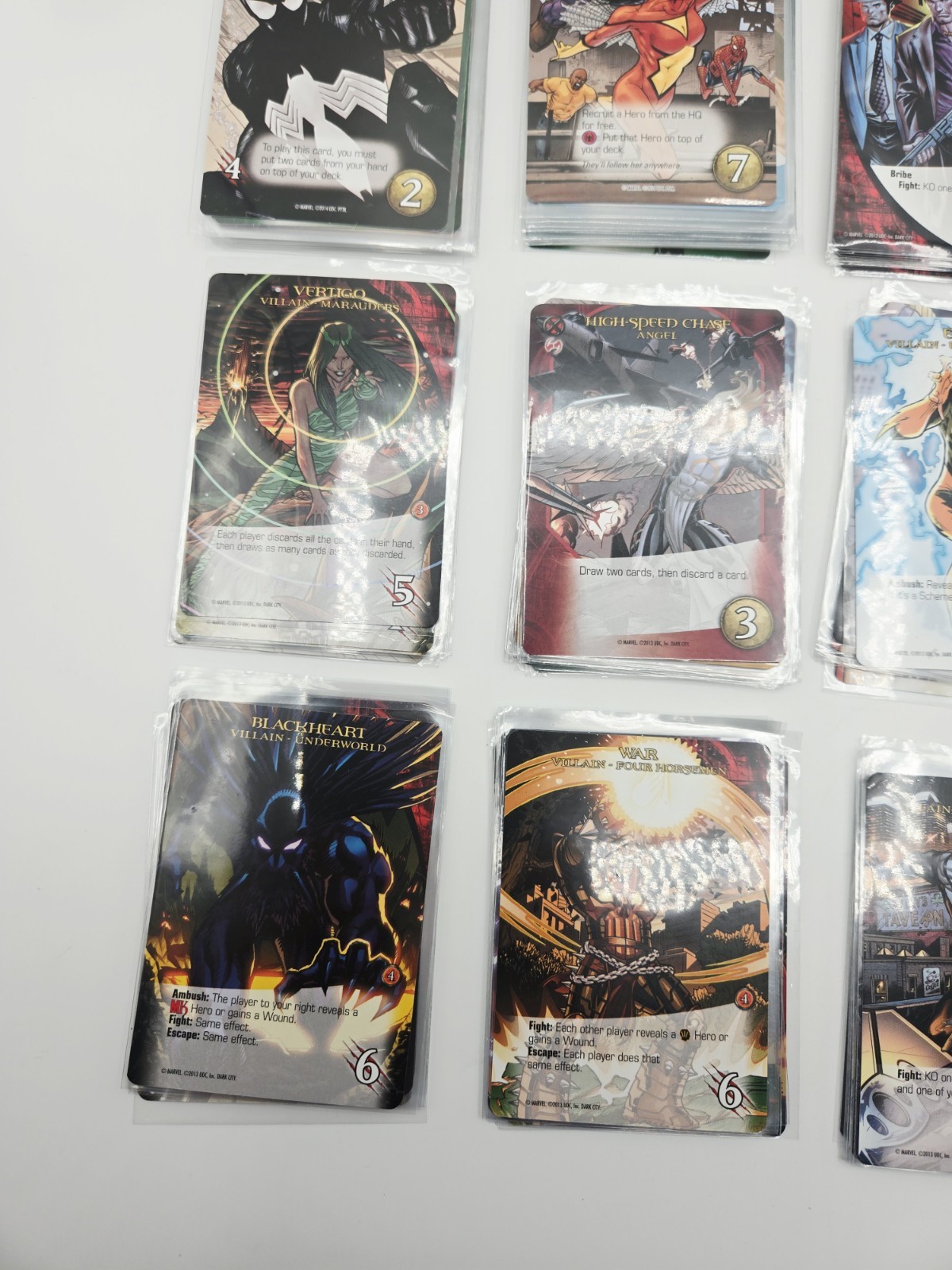 Marvel Legendary Deck Building Game Dark City Plus More !