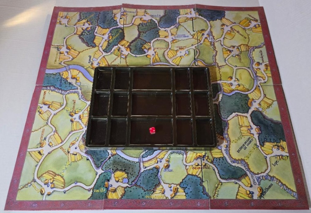 King Arthur Sirs Lancelot & Gawaine EXCALIBUR Board Game Partial Punch COMPLETE