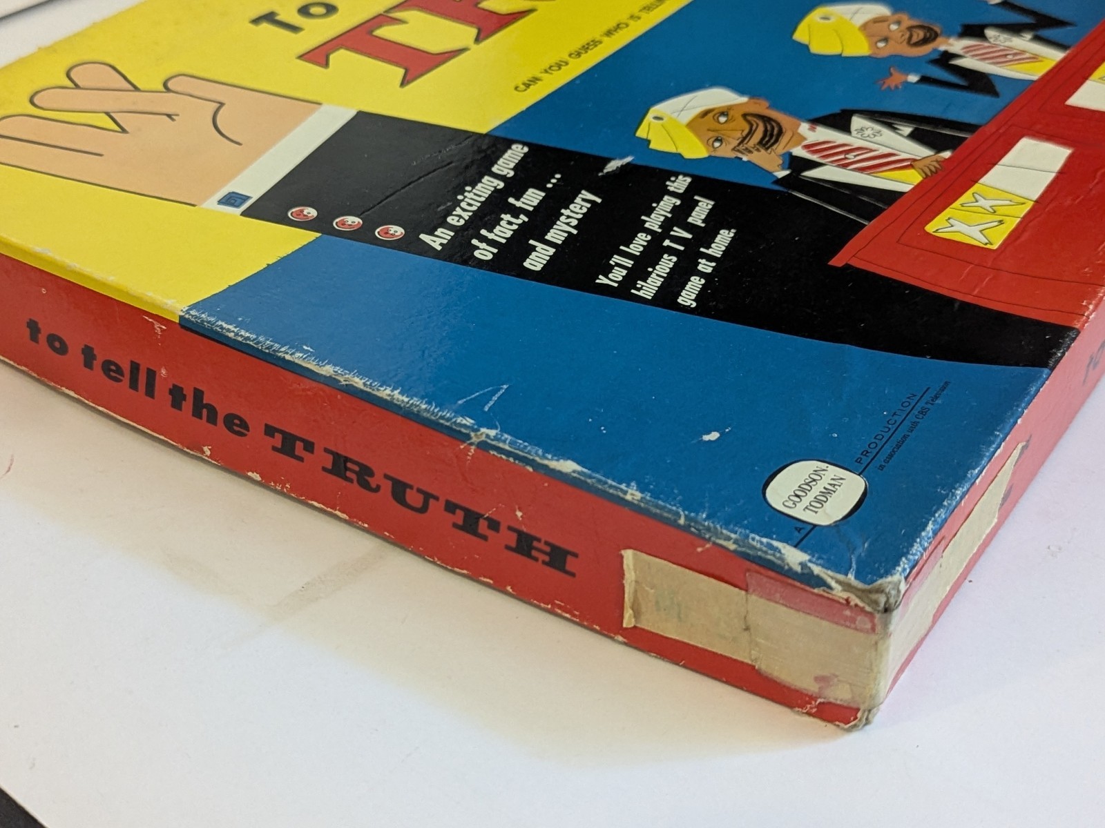 RARE vintage board game To Tell the Truth 1960’s Lowell Toy Mfg